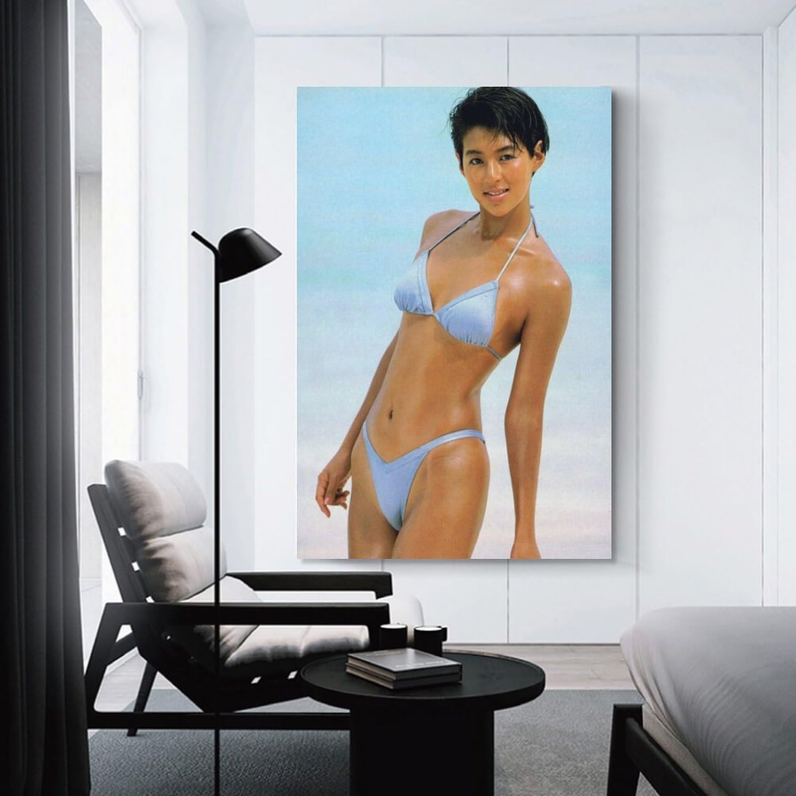 Amazon.co.jp: 鈴木保奈美 女優若い頃水着写真ポスター 壁アート