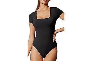 Tummy Control Bodysuit Short Sleeve: Embrace a Flattering Silhouette