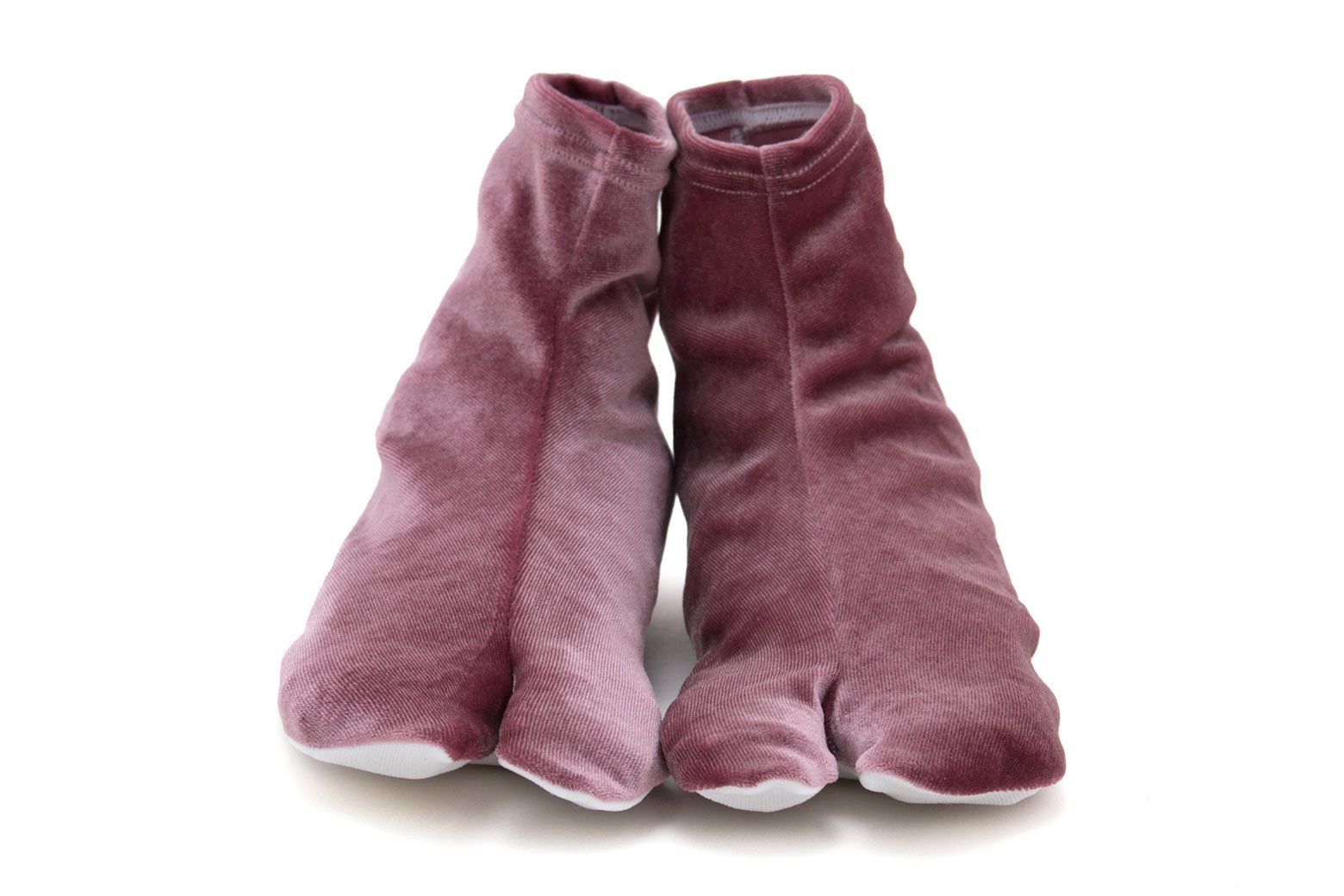 Soubien Assort-tabi0007 Women's Winter Socks, Velour, Made in Japan, Stretch, Elastic Mouth, Beautiful, Cold, Kimono Accessories, Made in Japan, 8.7 - 9.8 inches (22.0 - 25.0 cm), tabi277w : Clothing,