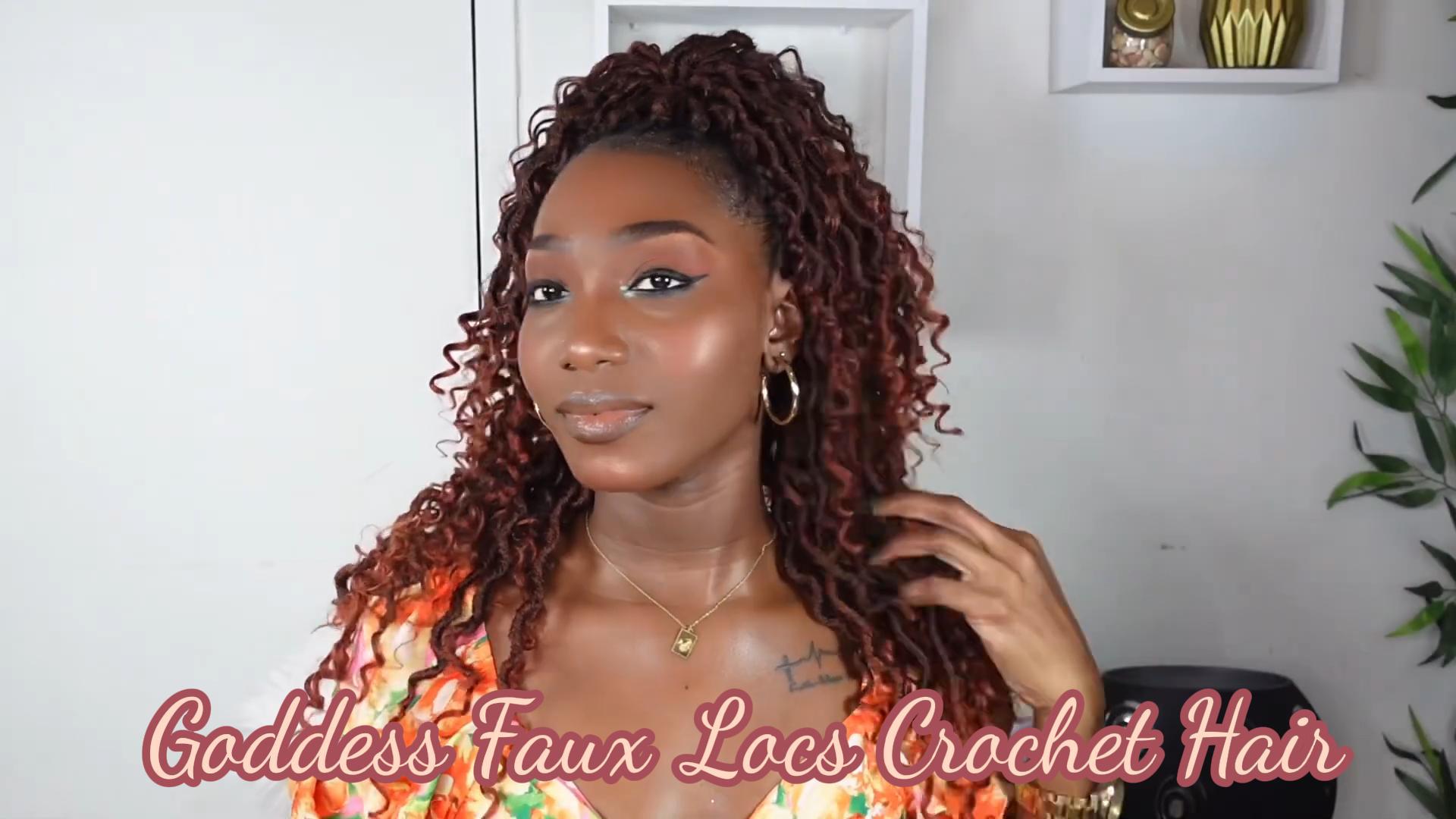 Amazon.com : Goddess Locs Crochet Hair for Black Women,Salt and