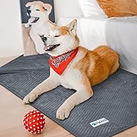 Vista 5 de PetAmi Manta impermeable para perro, manta de cachorro a prueba de fugas para perros pequeños y medianos, protector de sofá y muebles, manta