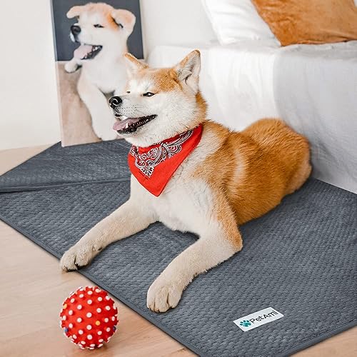 Miniatura 5 de PetAmi Manta impermeable para perro, manta XL a prueba de fugas para perros grandes, protector de muebles y sofá, manta de vellón para cama o jaula,
