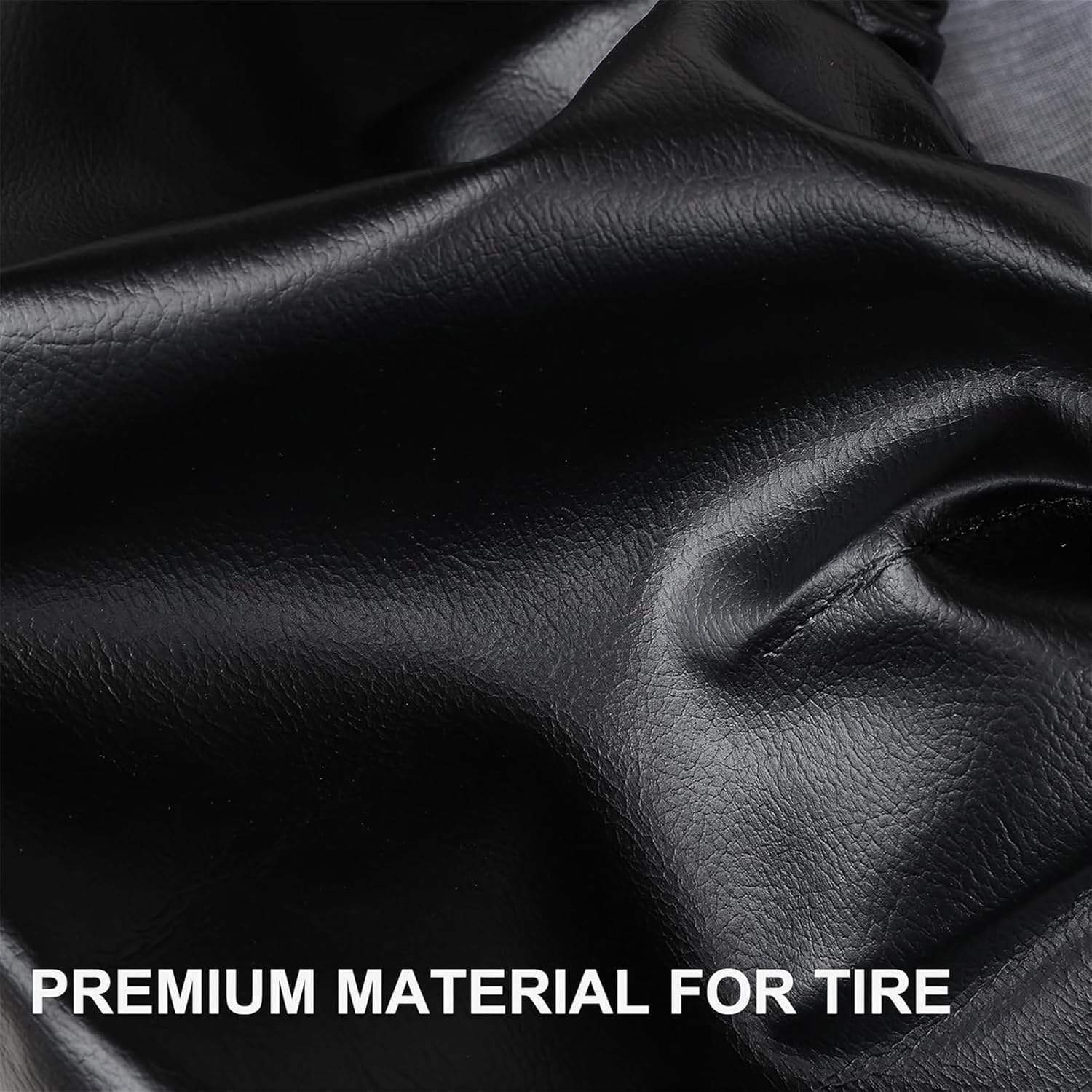 Premium Tire Cover Wheel Cover with Camera Hole, for Jeep Wrangler JL with Backup Camera, Sport & Sahara (2018-2025) Spare Tire Cover,33“ fits 285/70R17,Black