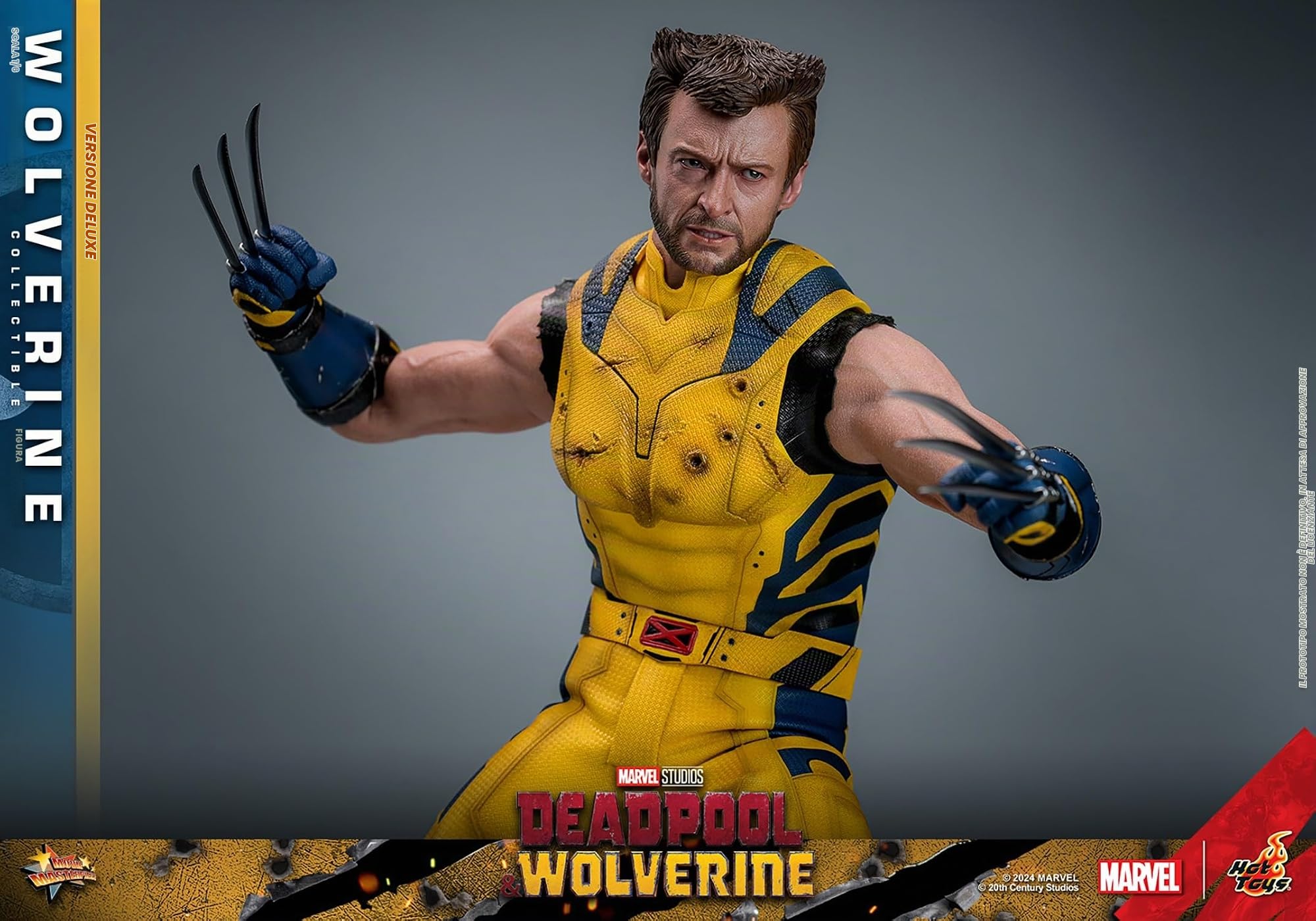Hot Toys Deadpool & Wolverine 1/6 Wolverine Deluxe Version (Action Figure)
