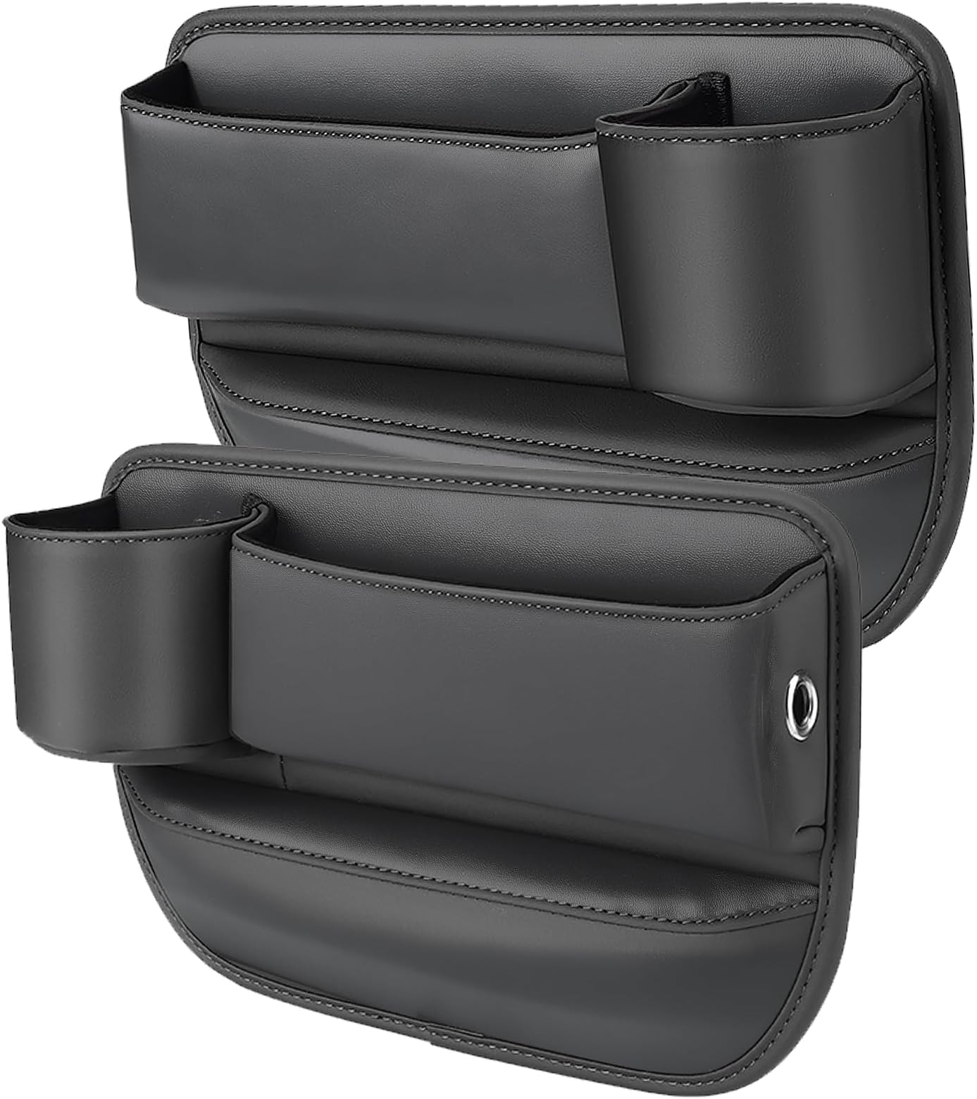 Yumzeco Auto Seat Gap Filler, 2 stuks Auto Voorstoel Side Gap Opslag