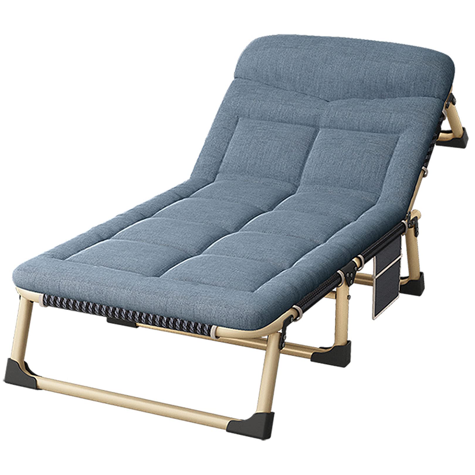 Chaise longue zéro gravité en toile haute densité et structure durable