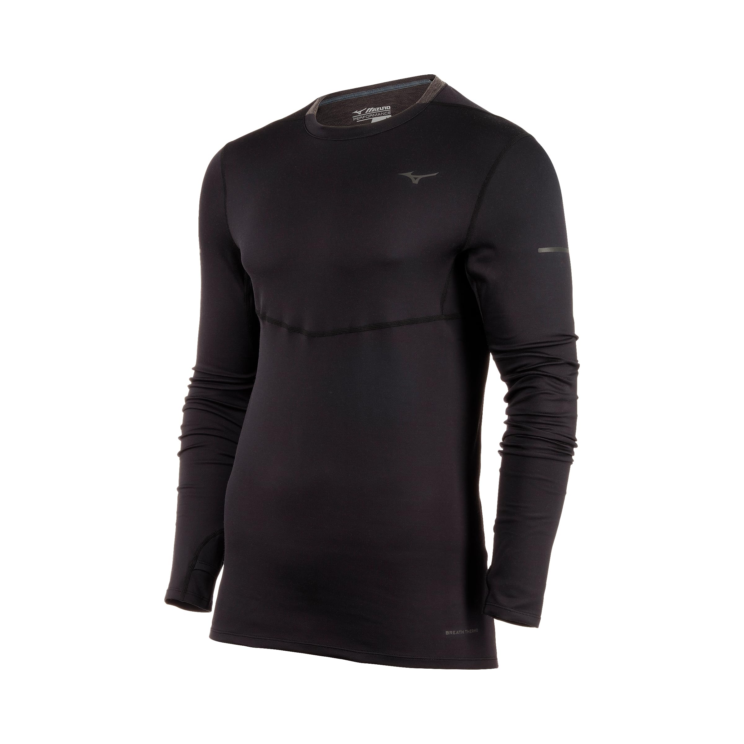Mizuno Breath Thermo Manga Larga Camisa para Hombre