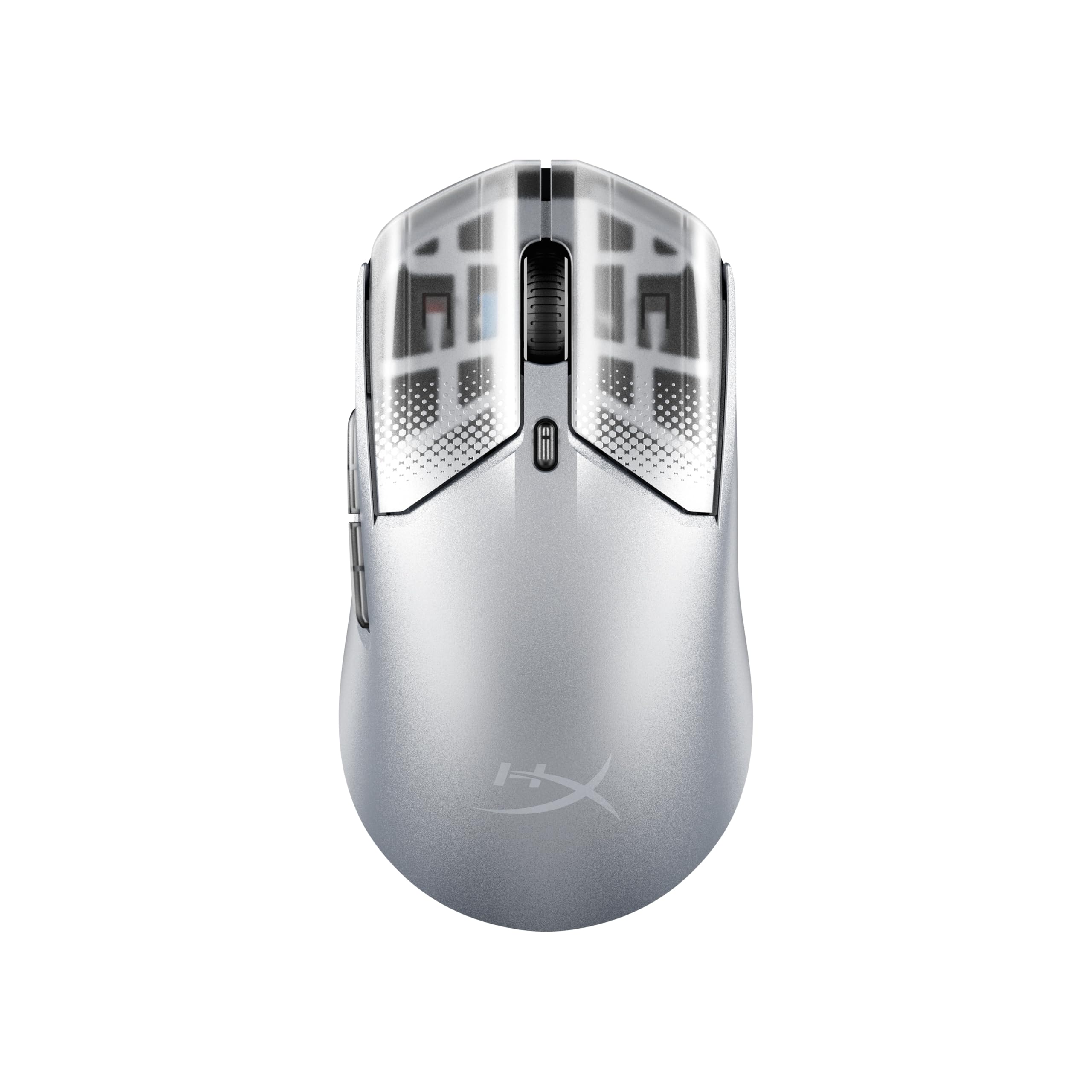 HyperX Pulsefire Haste 2 S Wireless, Souris Gaming sans Fil Ultra Légère 64 g, Coque en Alliage de Magnésium, Capteur HyperX 26K Jusqu’à 26 000 DPI, Autonomie Jusqu’à 120h, Patins en Verre, Gris