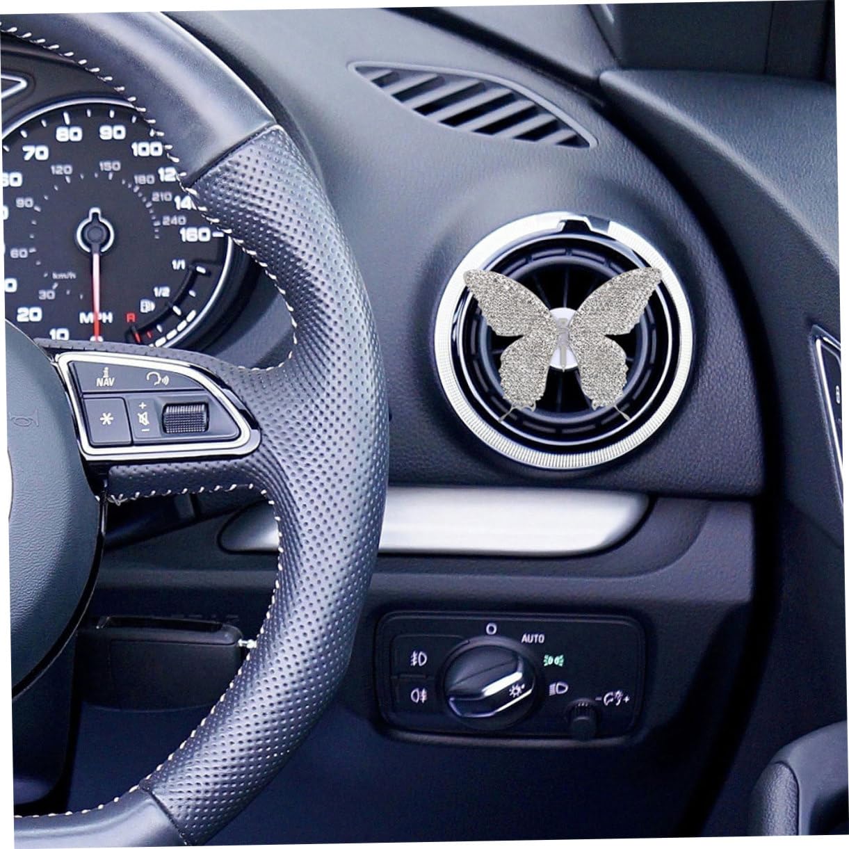 Gatuida 2st Auto Aroma Therapie Clip Süße Aromaclips Fürs Auto Auslasserfrischer Aroma-clip Auto-steckdosen-clips Autodekorationen Für Frauen Auto-innendekoration Autoclip Eisen Weiß