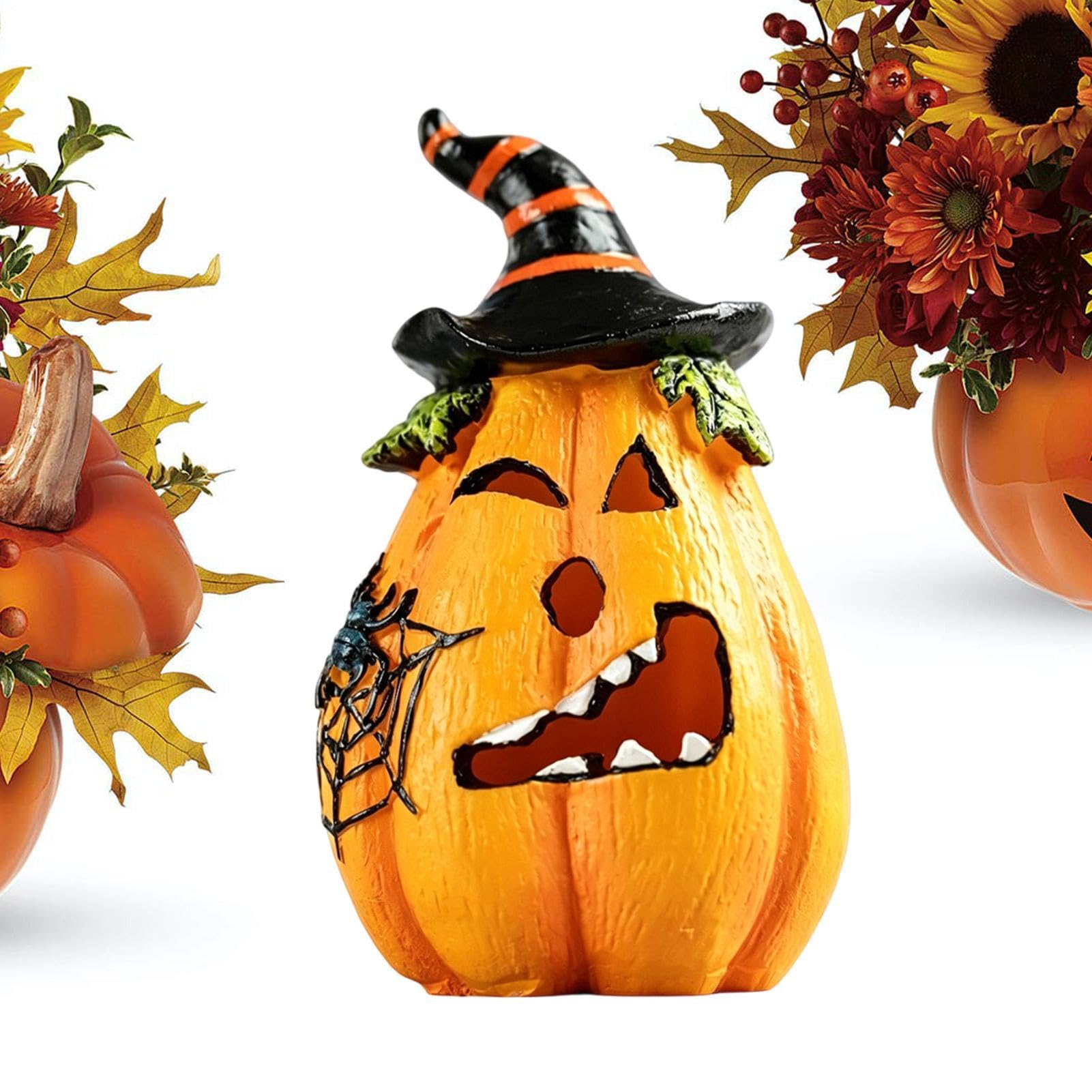 Ornement de table Halloween au chapeau de sorcière pour sublimer vos fêtes