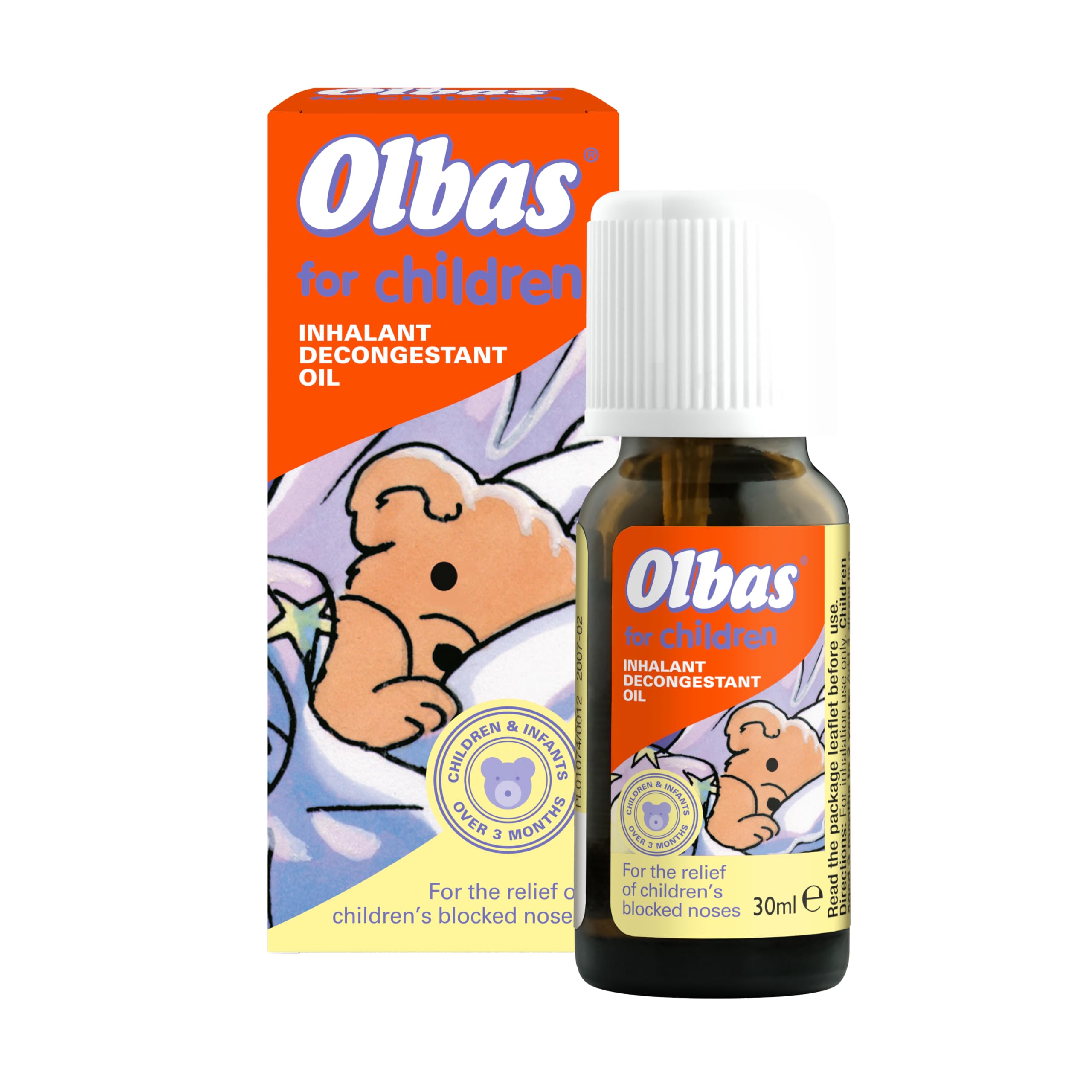 Olbas Oil for Children 30ml - Inhalant Decongestant Oil
