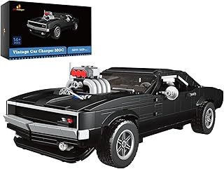 50111 Vintage Cars Model Building Sets, Classic MOC Car Building Blocks Set to Build, Collectible Antique Racing Car Building Sets for Adults, Birthday Toys Gifts for Boys Girls Adults