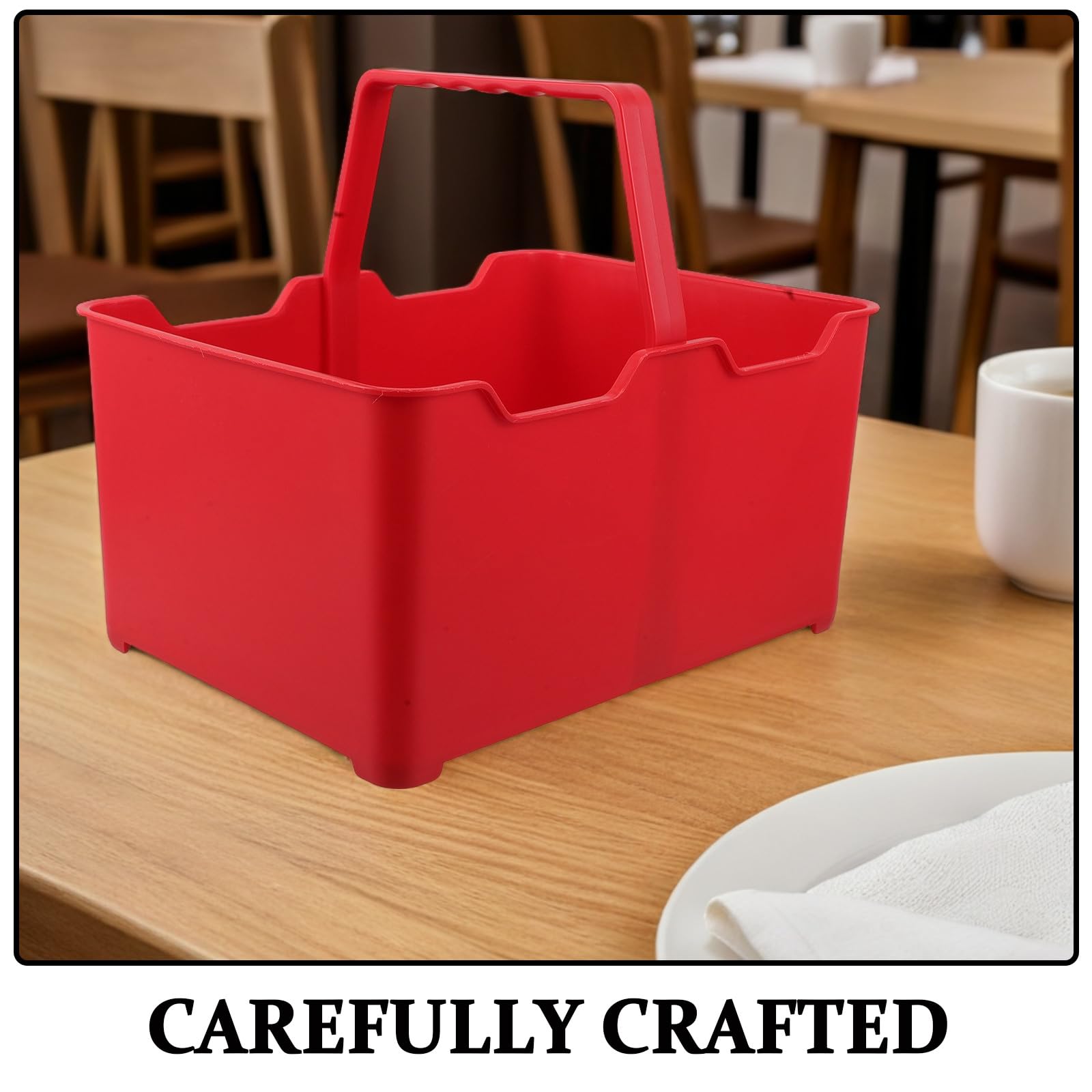 ERINGOGO Portabevande in Plastica Per e Vino Con Impugnatura e Portatile Per Feste e Riutilizzo Mantiene Bottiglie Organizzate e Accessibili