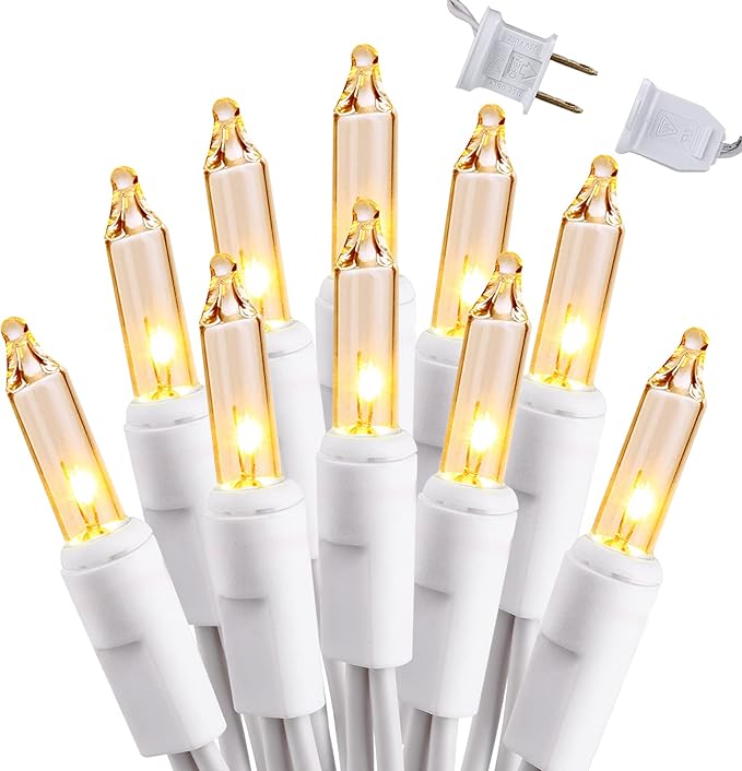 Brizled Clear Christmas Lights, 300 Count 69.6ft