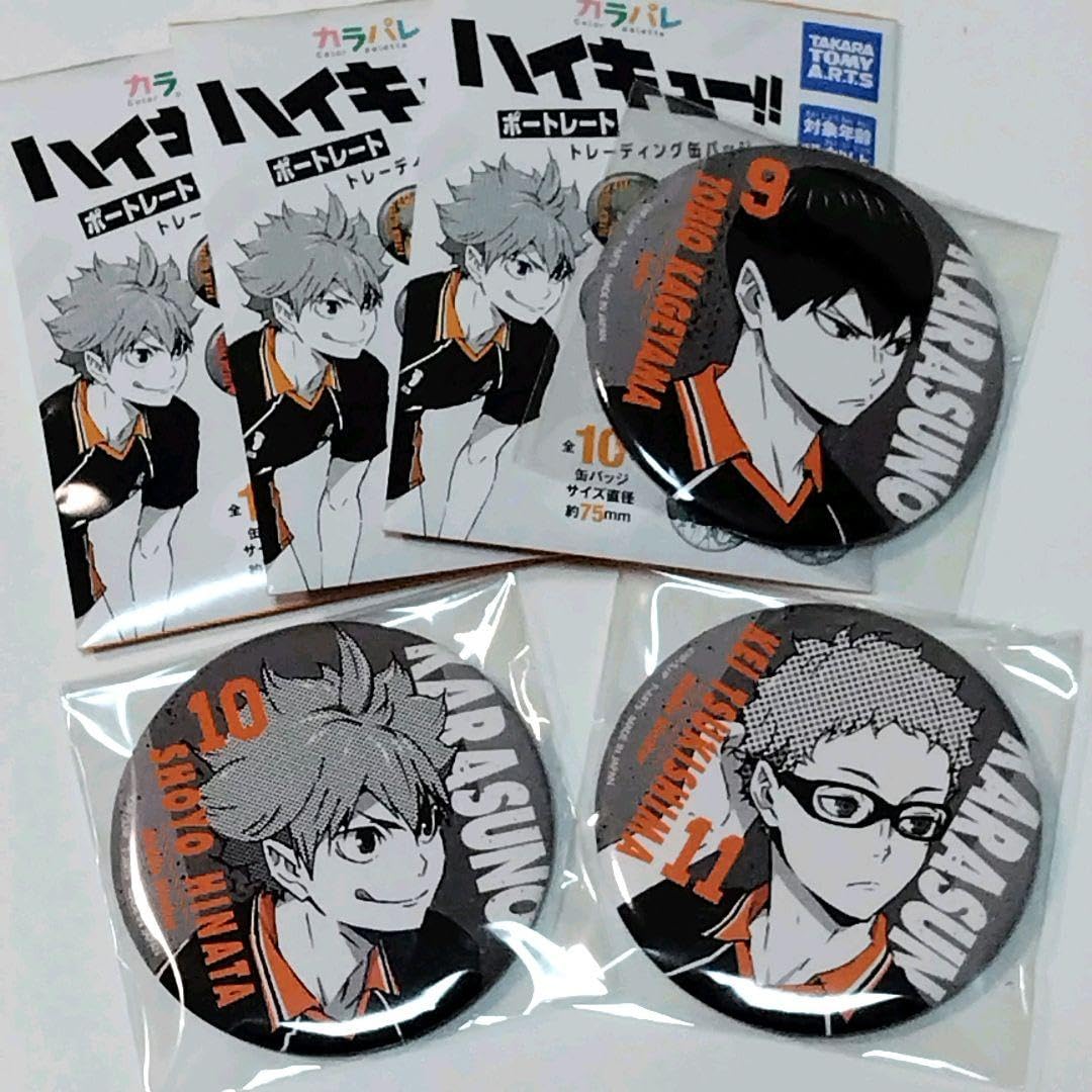 ハイキュー!! 缶バッジ 日向 影山 ポートレート ハイキュー!! TO THE TOP ポートレート缶バッジ｜商品情報