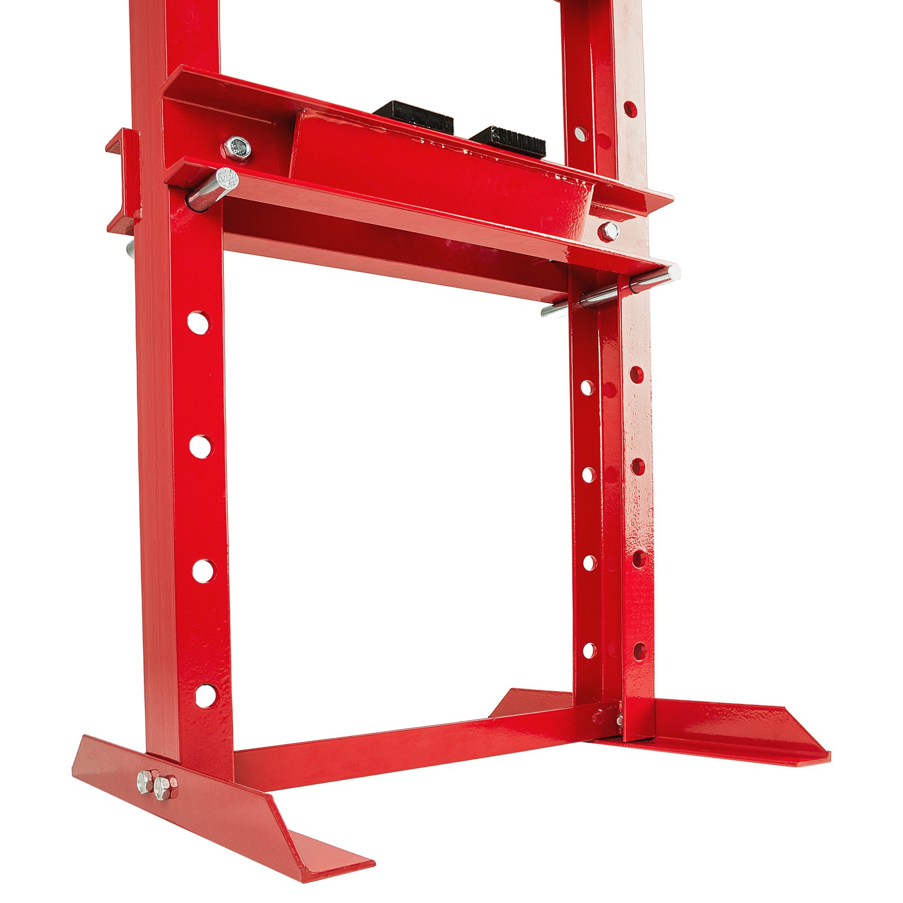 TecTake 401670 Presse d'atelier Pompe hydraulique 12 tonnes Forces, Poids: 60kg, manomètre intégré