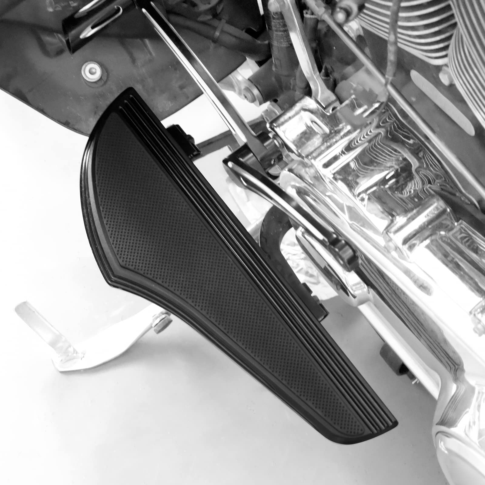 Pedali per Harley Touring Road King Road Glide Electra Street Softail - Nero
