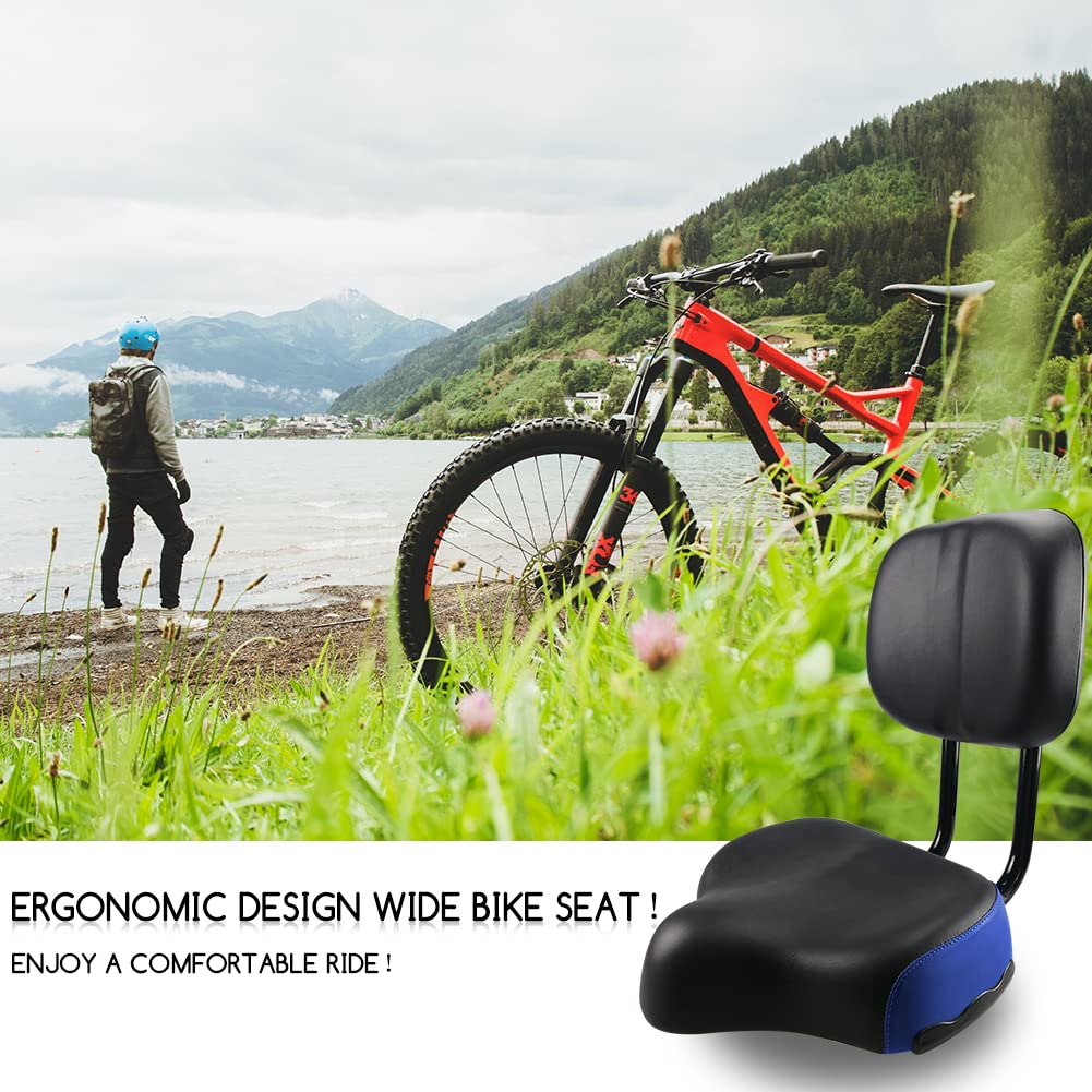 Bicycle Seat Cushion West Biking Oversized Comfort Bike Seat Most
