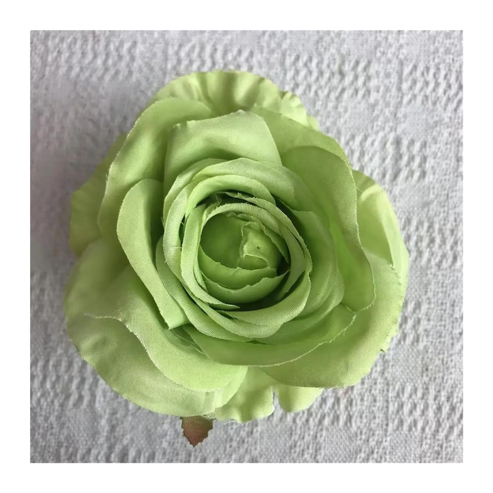 CVEVSFG Simulation Rose Flower Head 11cm DIY Handmade Handicrafts Garland Decoration Hairpin Drama Headdress Fake(10 color)