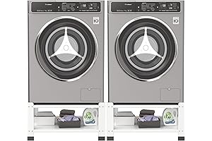 Sturdy Washer Pedestals for Enhanced Laundry Ergonomics