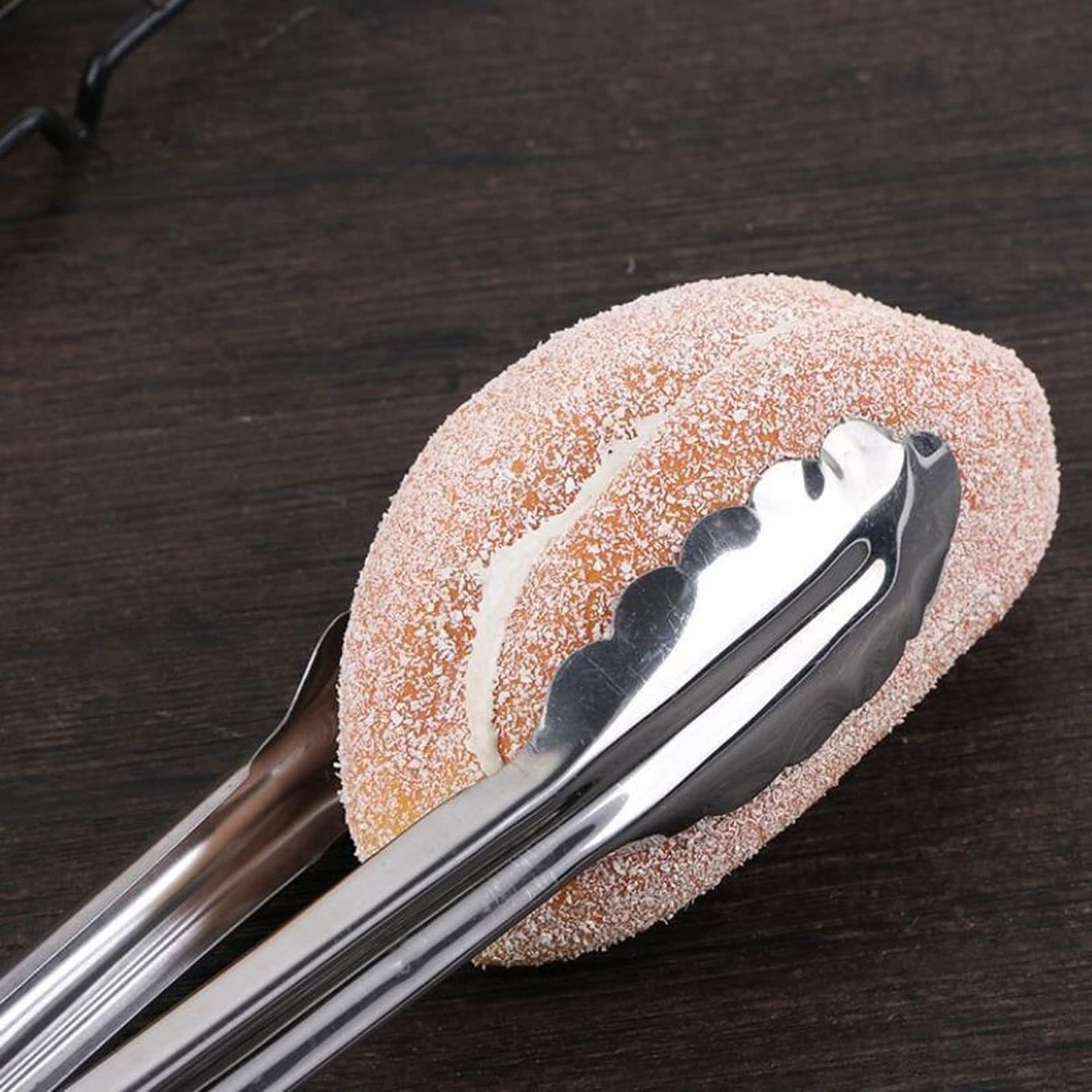 Pince à glaçons en Acier Inoxydable, ustensiles de Cuisine, Outils de Cuisine pour Buffet, Pince à Pain Anti-Chaleur, Pince à pâtisserie, Pince à glaçons
