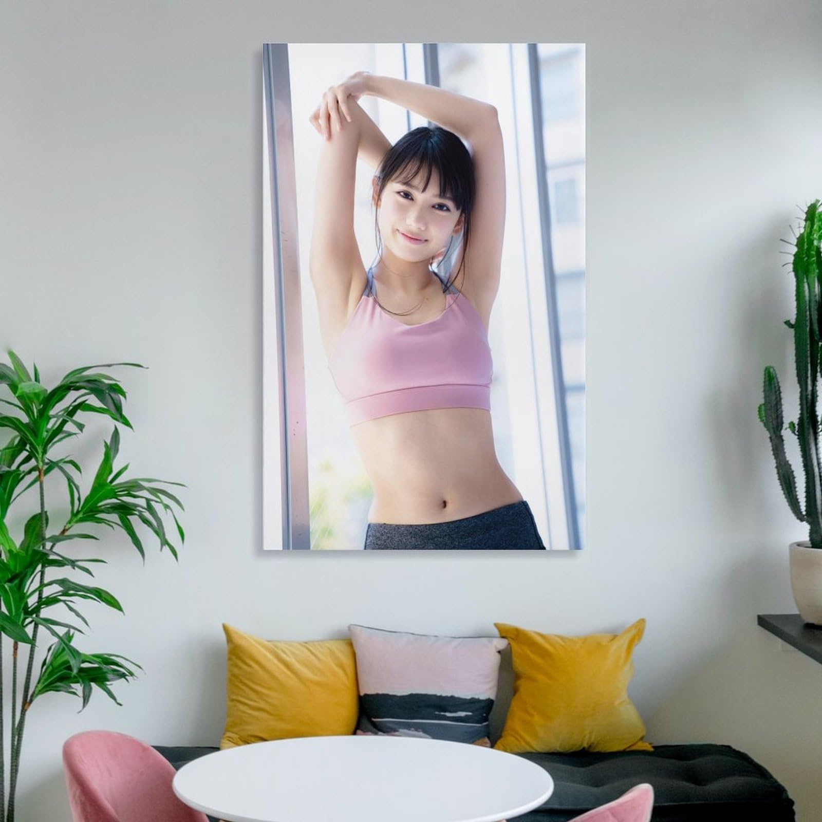 Amazon.co.jp: 黒崎レイナ写真フォトポスター78 キャンバスアート