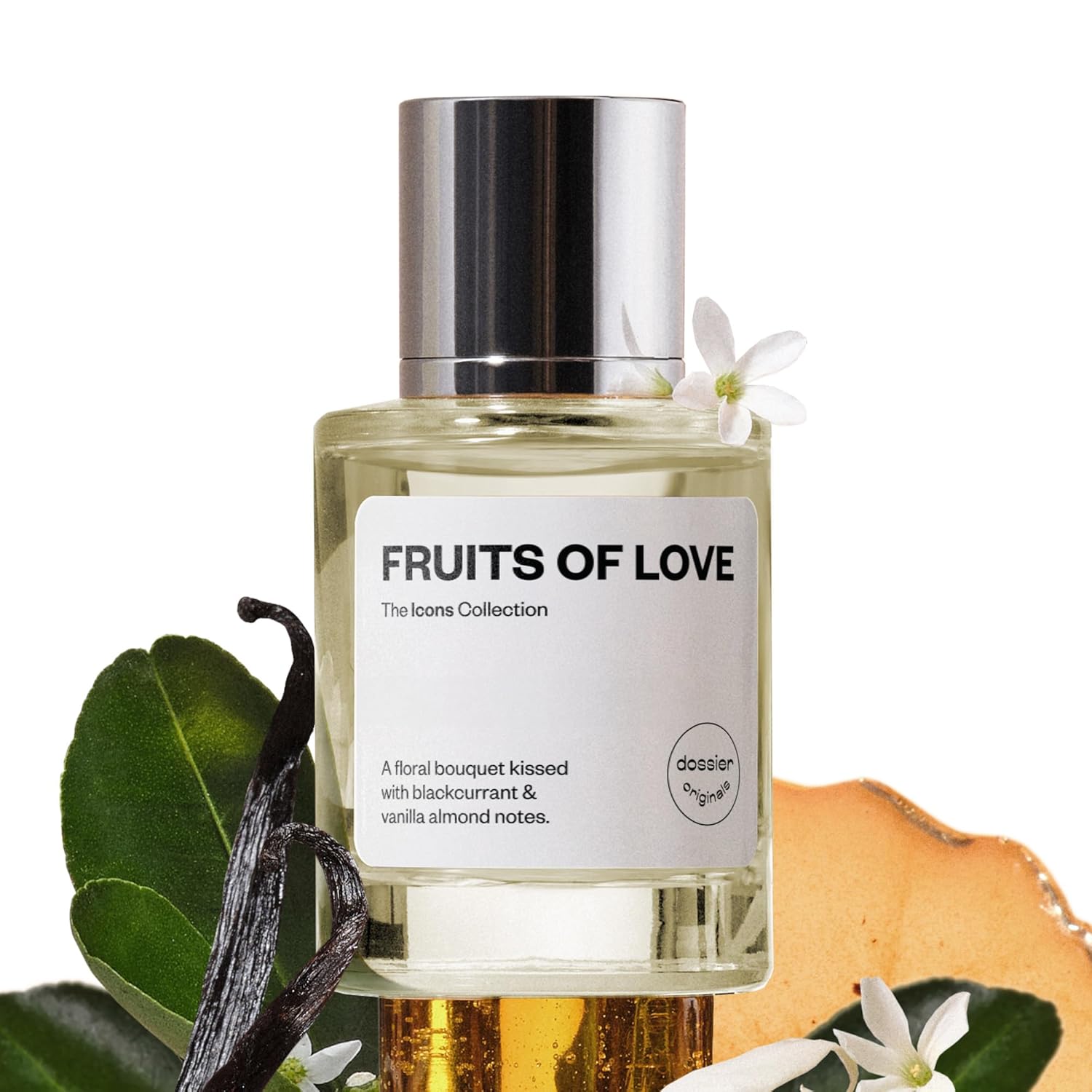 Dossier Fruits of Love - Eau de Parfum for Women - 50ml / 1.7oz - Sweet Fruity Floral Scent with Notes of Blackcurrant, Rose & Vanilla - Clean, Vegan, Long-Lasting Perfume - Image 4