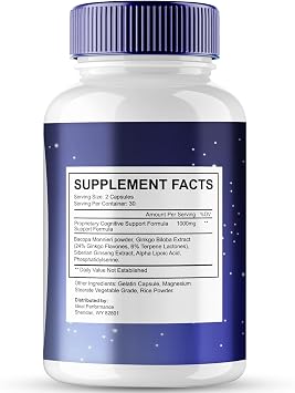 Neuro Capsules, Official NeuroCapsules Supplement for Brain Health & Memory Support - Maximum Strength, Advanced Formula Nootropic Pills, All Natural Neuro-Capsules Support Reviews (2 Pack)