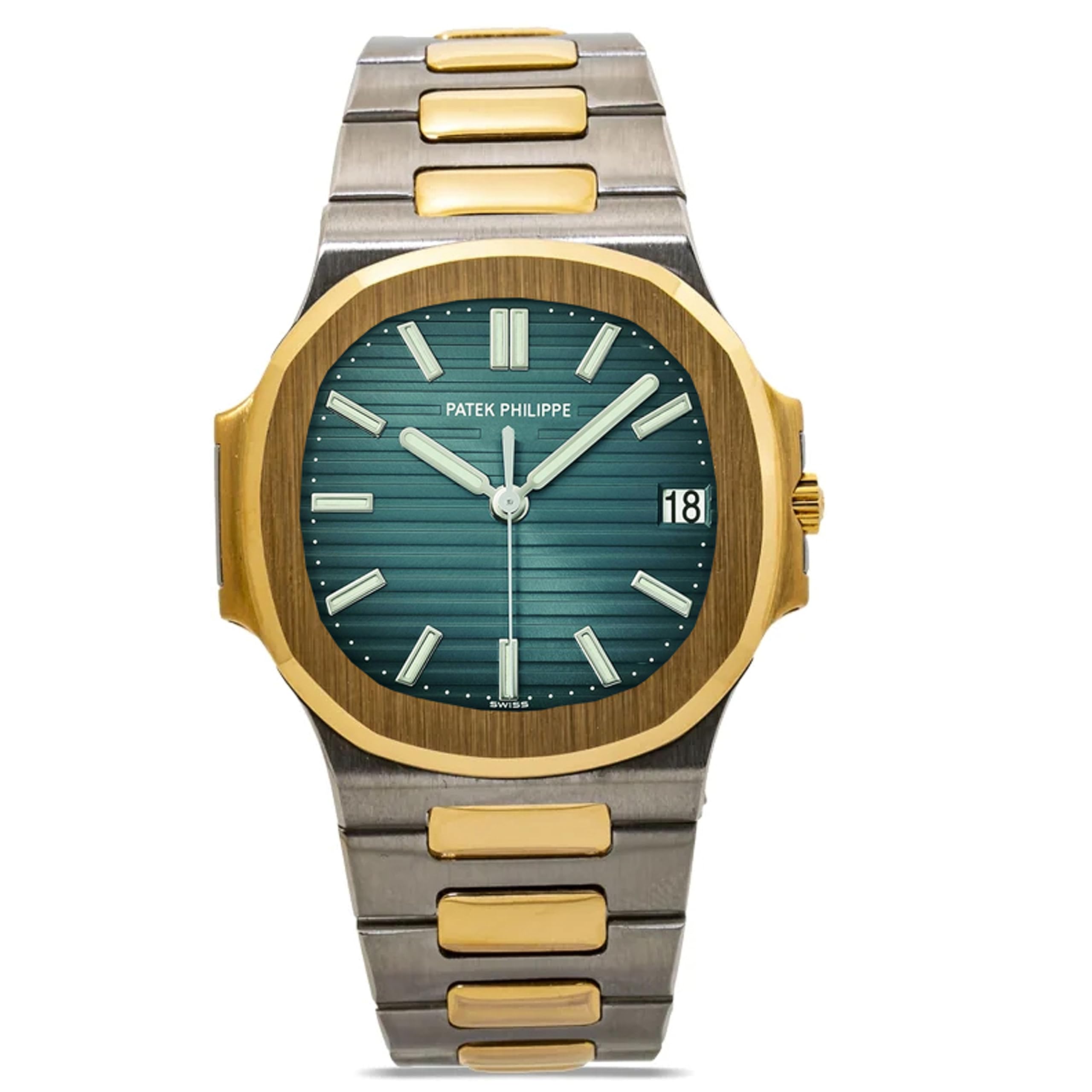 UTKARSH COLLECTIONS 5711/1A-010 Blue Dual Tone Dial Luxury Mens Watch (B0CH52P6DT) Amazon Price History, Amazon Price Tracker