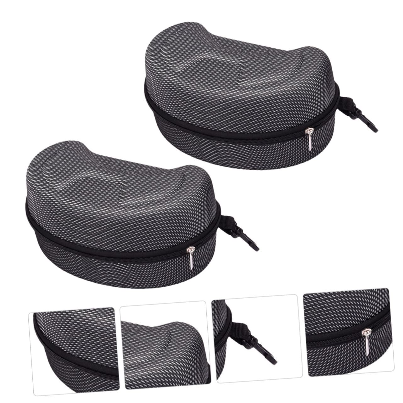 PACKOVE 4 Piezas Estuche De Gafas Estuche Duro Para Gafas Vasos De Chupito De Vidrio Estuche Para Gafas De Esquí Gafas De Esquí Maletas De Viaje Gafas Deportivas Molde Para Hacer Queso
