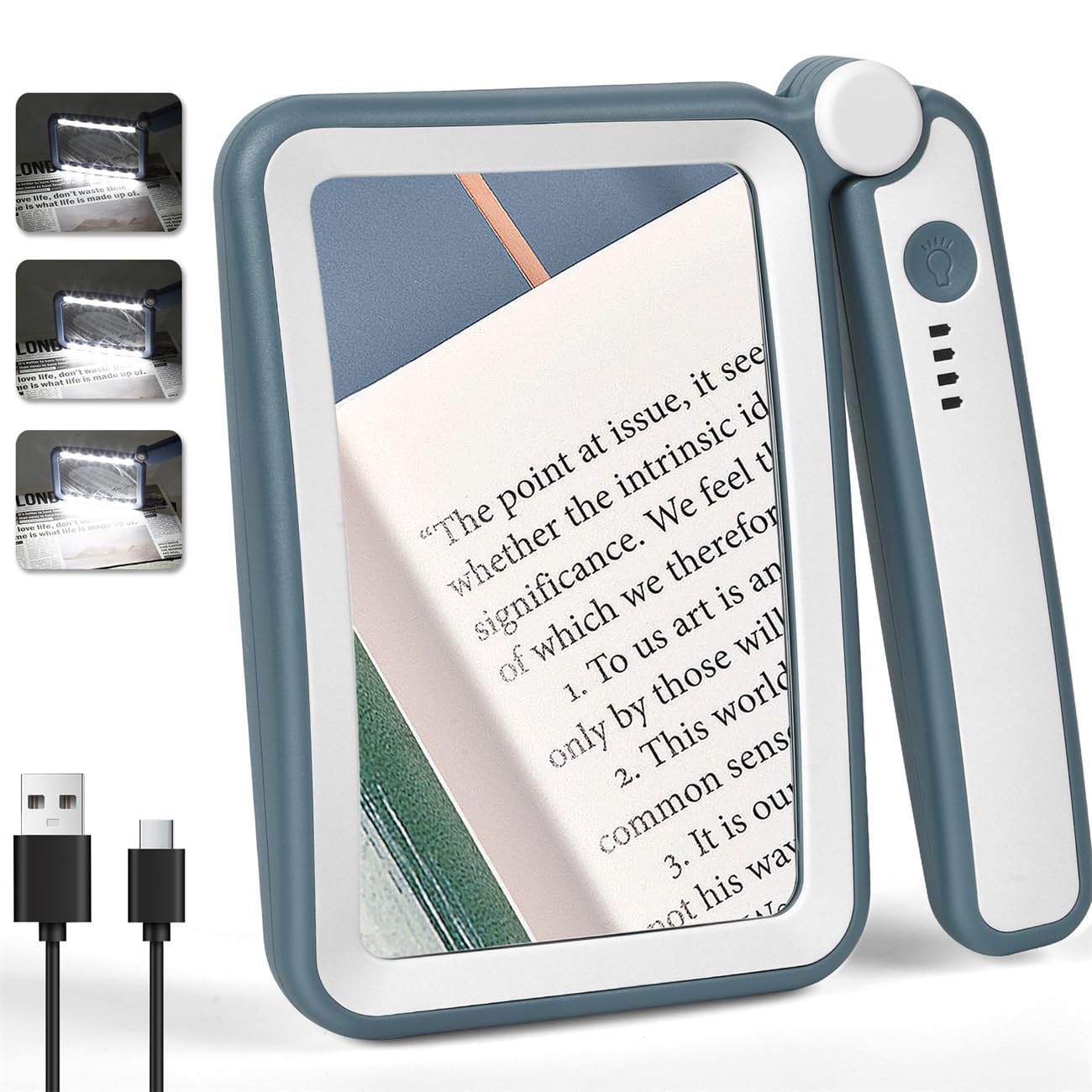 Tobegiga 5X Rechargeable Magnifier