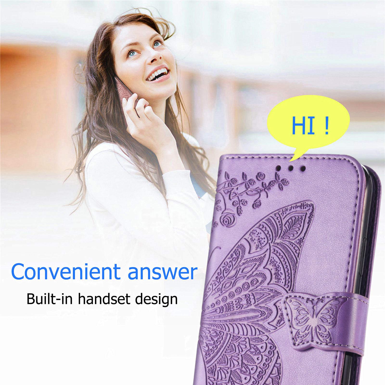 ZONNAVI Cover per Realme 10 4G, Flip Custodia Pelle PU con [Slot Cart] [ Supporto Stand] [Magnetica], Cover a Libro Portafoglio per Realme 10 4G (Rosso
