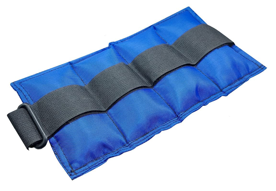 Ri Medical & Physio Equipment Weight Cuffs, Blue, 2KG | Gym & Fitness Instrument-image-3