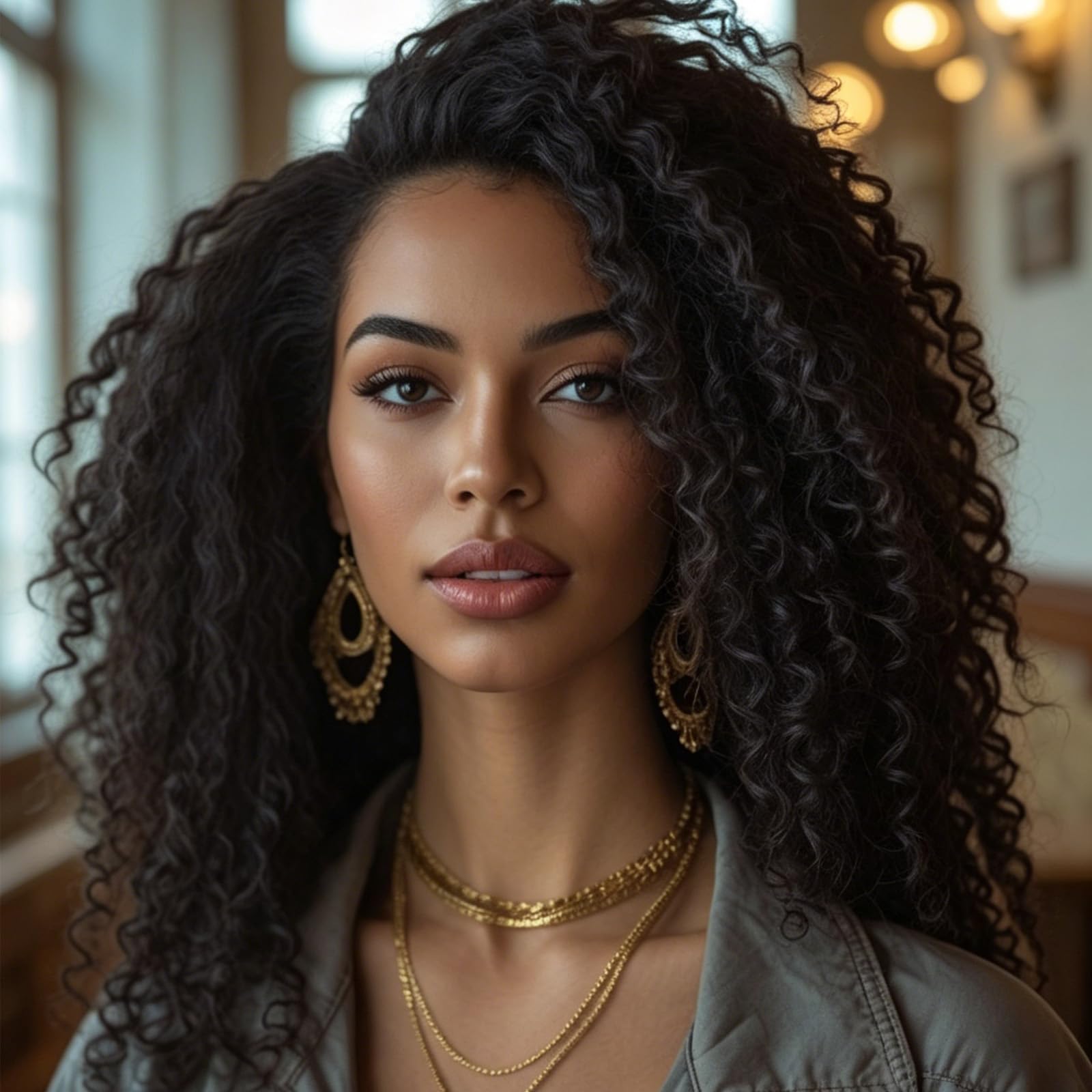 Amazon.com : Xtrend Pre Looped Brazilian Afro Kinky Crochet Hair