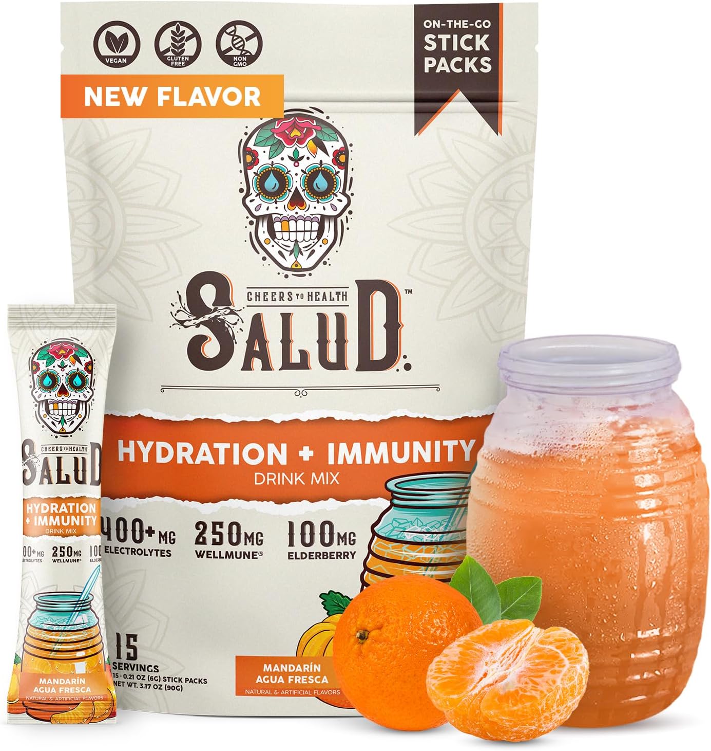 Salud 2in1 Hydration and Immunity Electrolytes Powder
