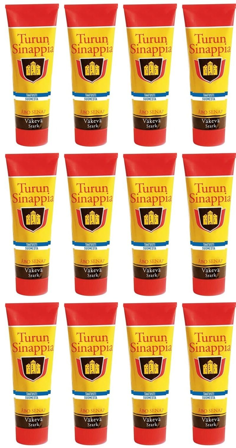 Jalostaja Turun Sinappia Strong Senf 12 Pack of 275g