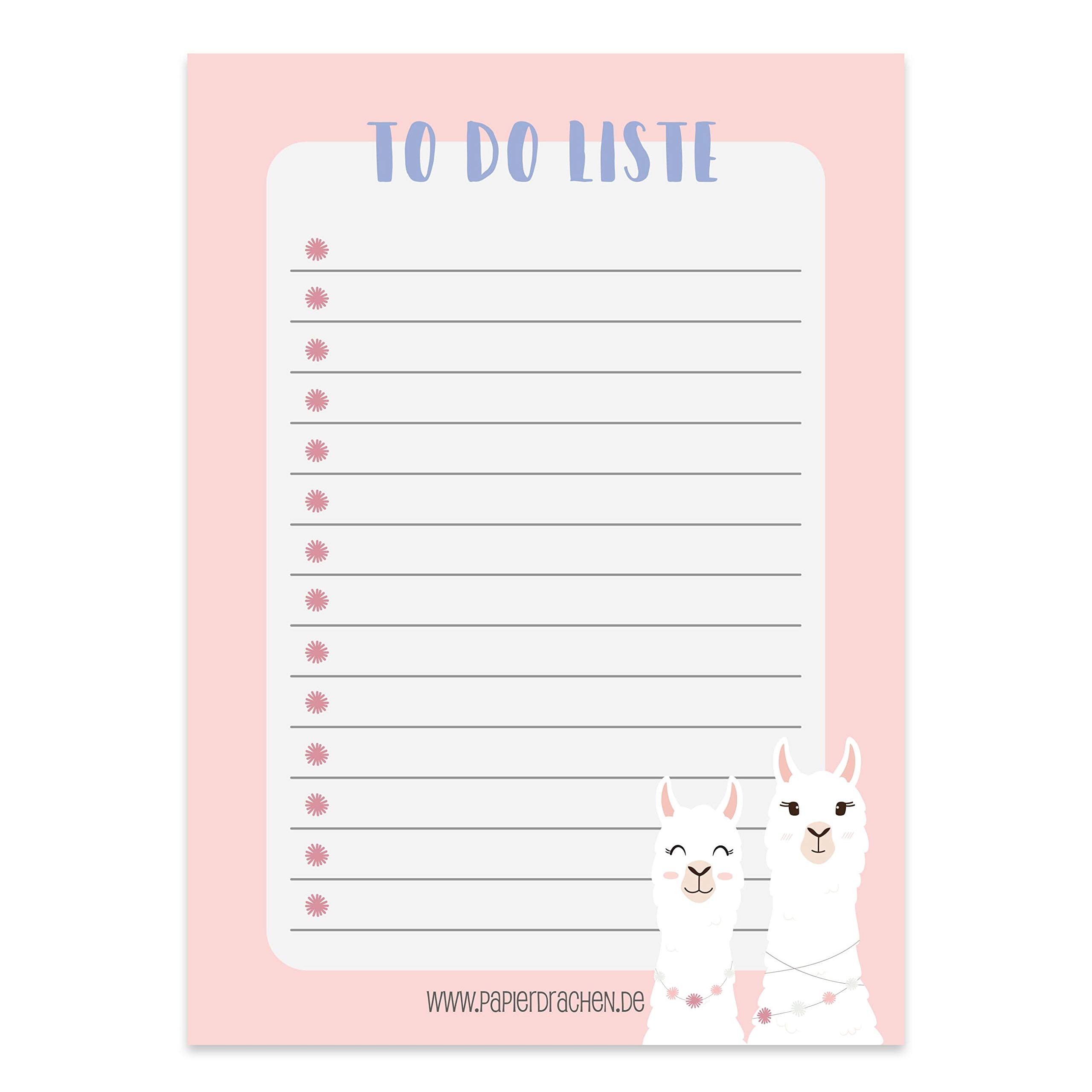 Papierdrachen 6 notepads for appointments weekly planner, daily planner, to do list, shopping lists - Image 3