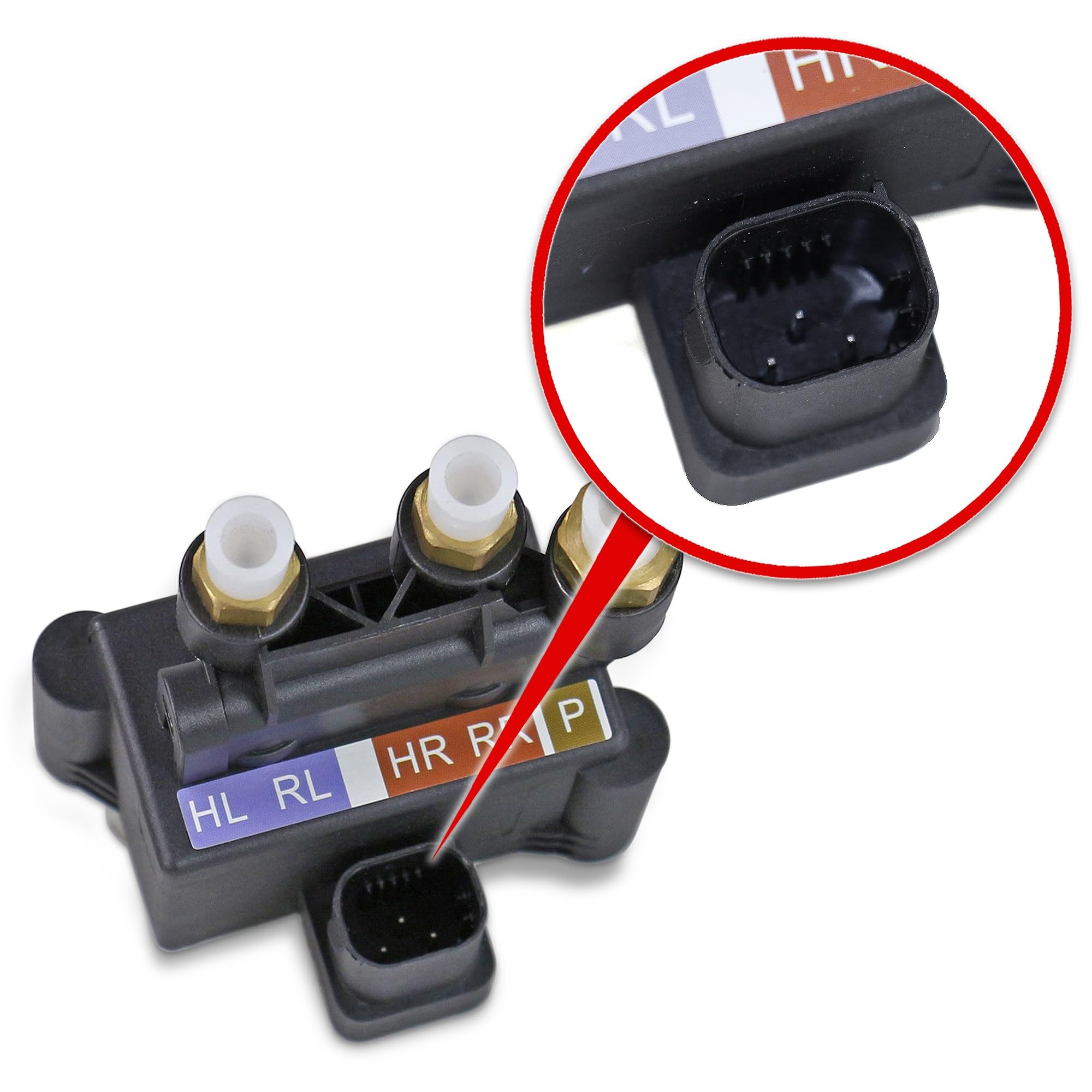 ATEC Germany 1x Bloc de soupapes suspension pneumatique incl. joints