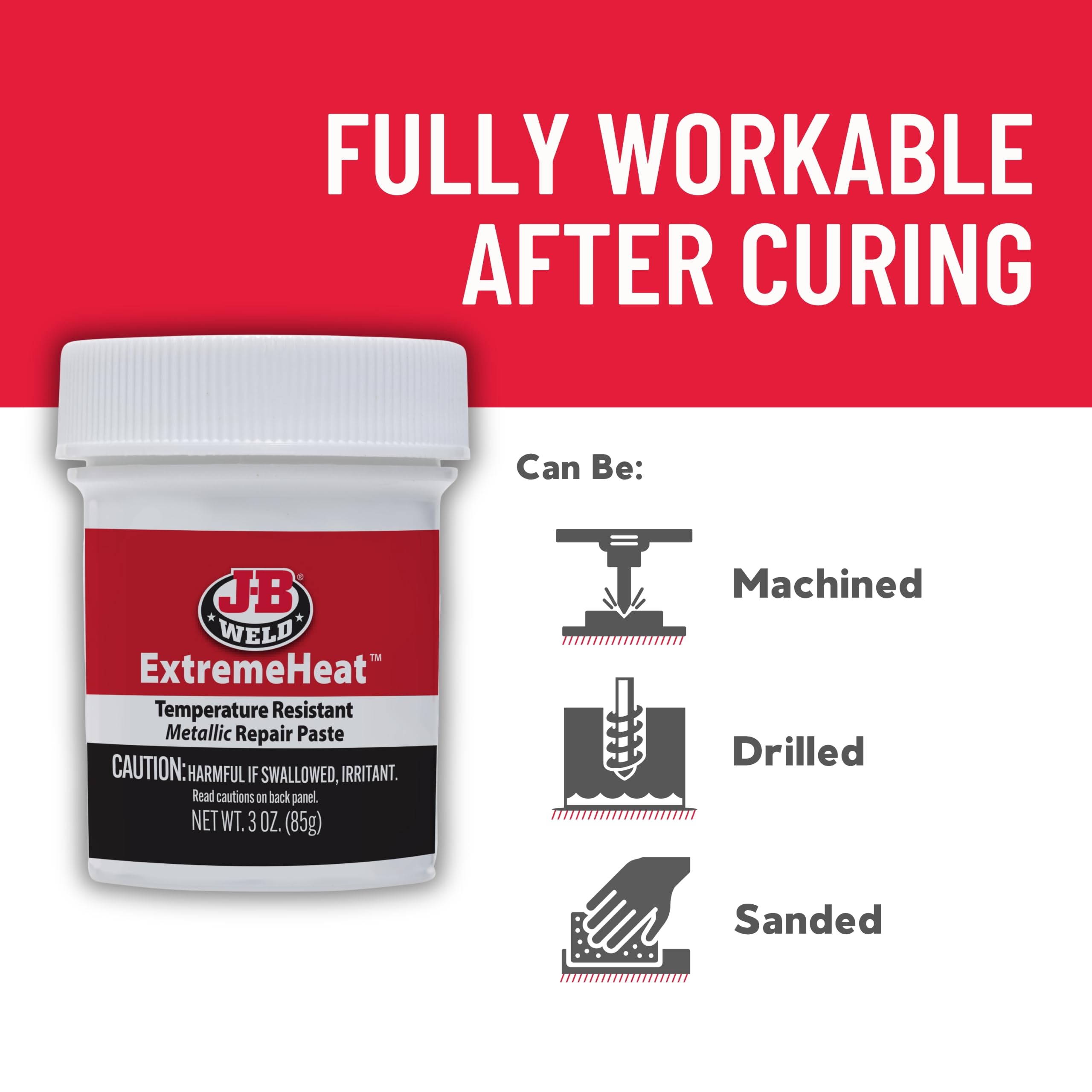 J-B Weld ExtremeHeat Paste - High Temperature Repair -6