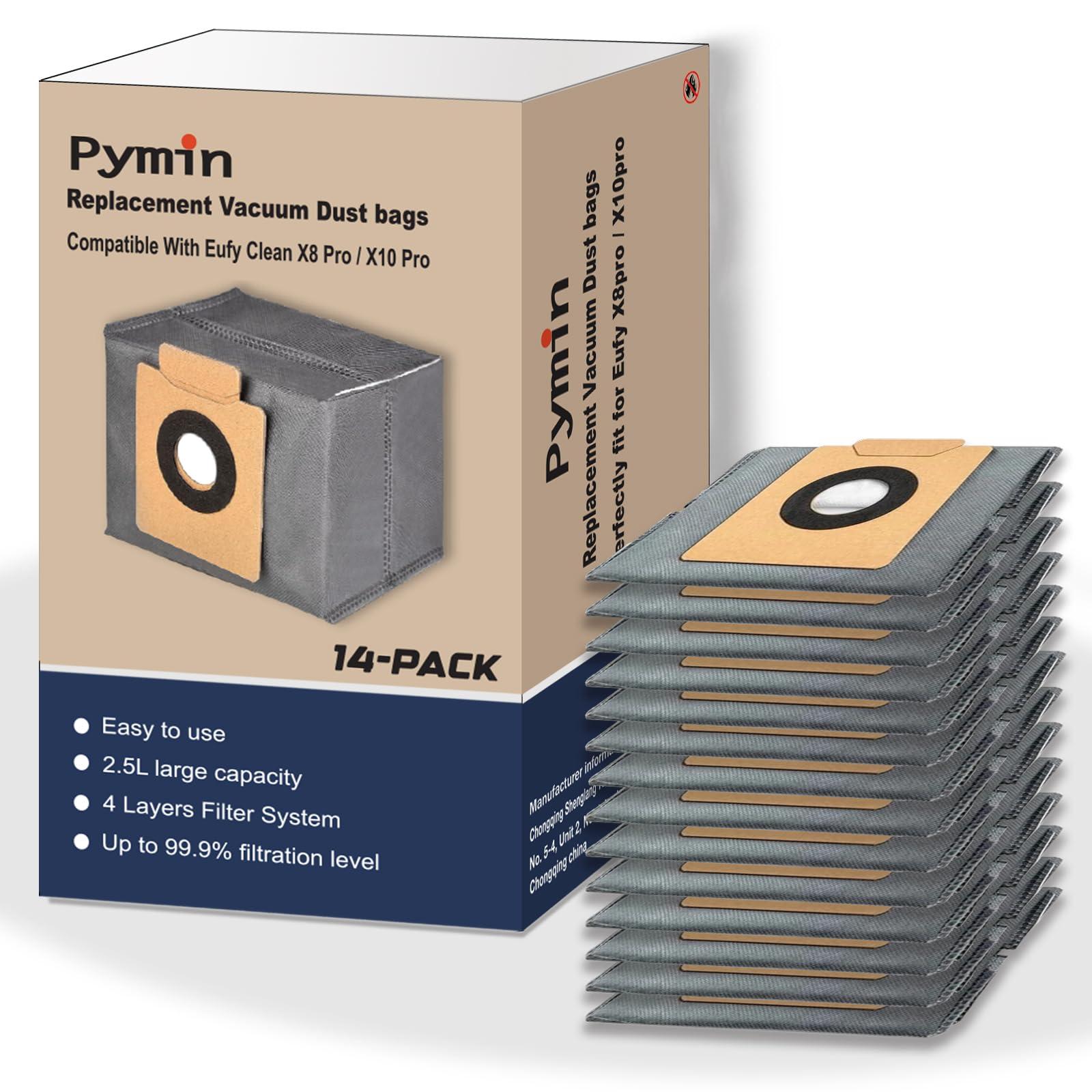 【新品未開封】Eufy X8 Pro ロボット掃除機 自動ゴミ収集ステーション付 Amazon.co.jp: Pymin 対応Eufy(ユーフィ) X8 Pro/X8 Pro SES/X10 Pro