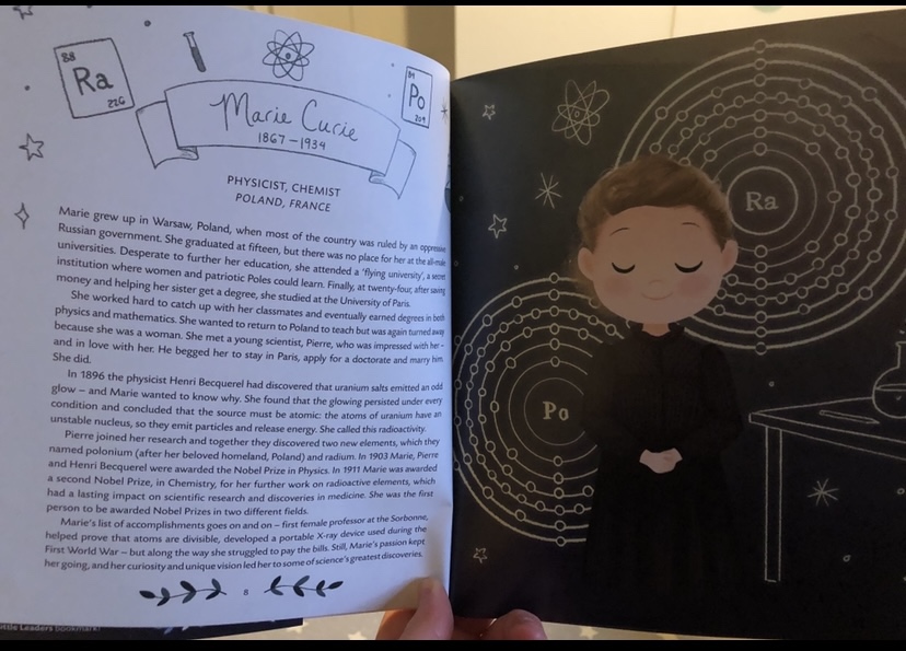 Beautifully illustrated women’s history book