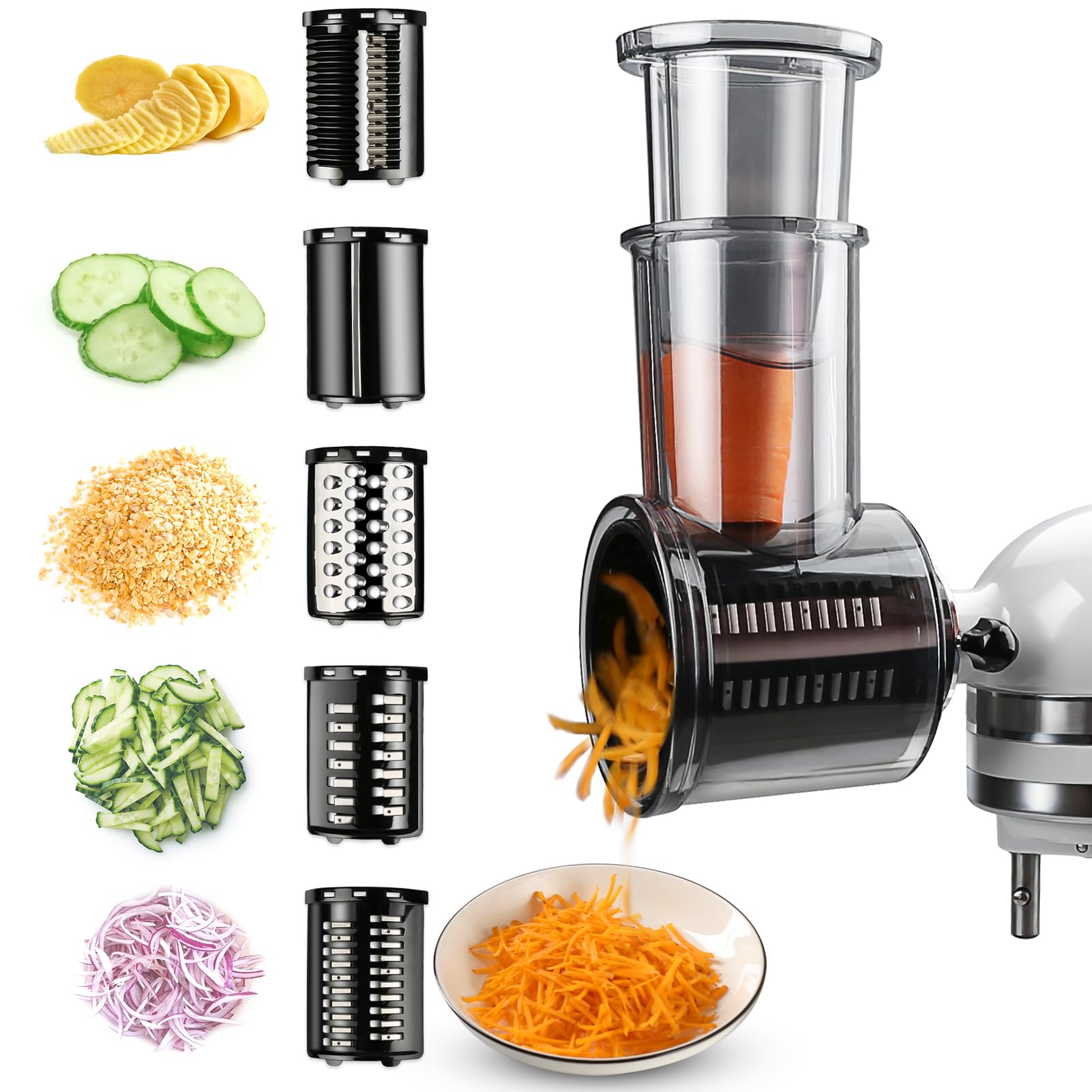 【更にお値下】KitchenAid スライサー/シュレッダーアタッチメント Amazon.com: Slicer Shredder Attachments for KitchenAid Stand