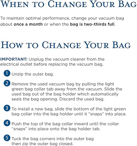 Miniatura 3 de Riccar Prima HEPA - Bolsas para aspiradora, color verde con infusión de carbón, seis bolsas incluidas, RCHC-6