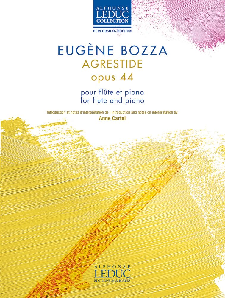 Agrestide opus 44 pour flûte et piano. Book and Part(s)