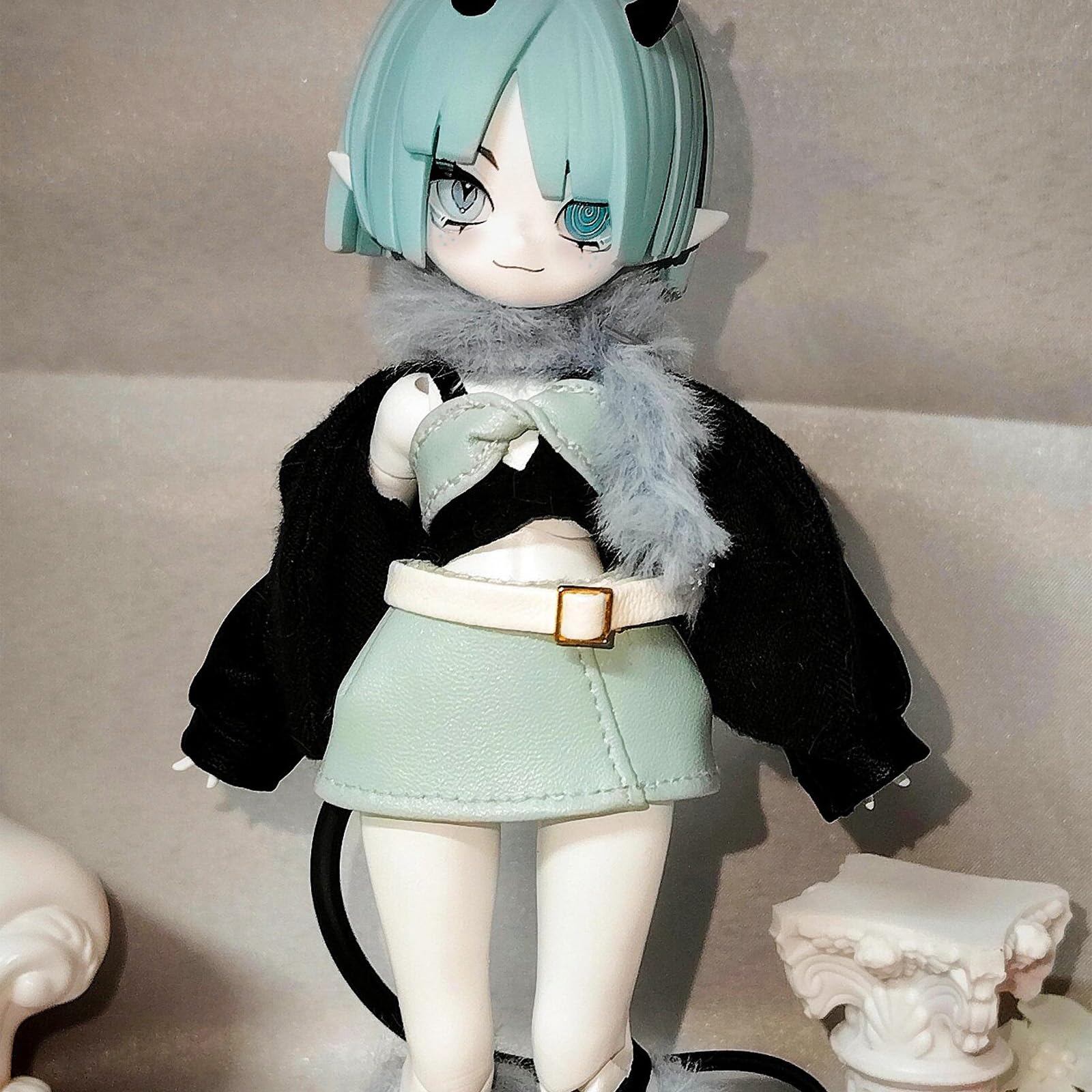 Amazon | Bahomu ドール悪魔角シリーズ BJD可動関節人形 1/8スケール