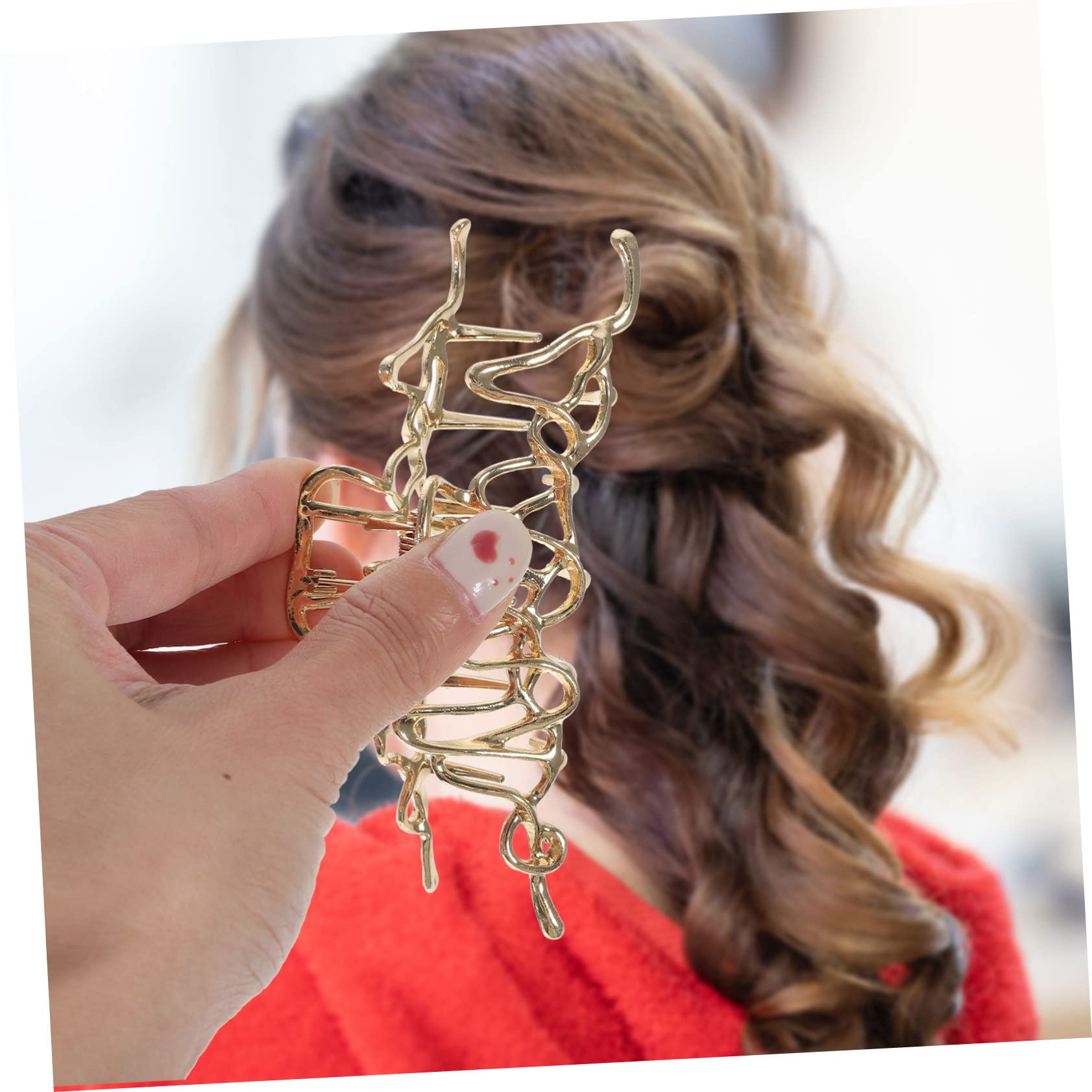 FRCOLOR 8pezzi Fermagli Per Clip Antiscivolo Per Donne Accessori Eleganti Per Acconciature Fermagli Per
