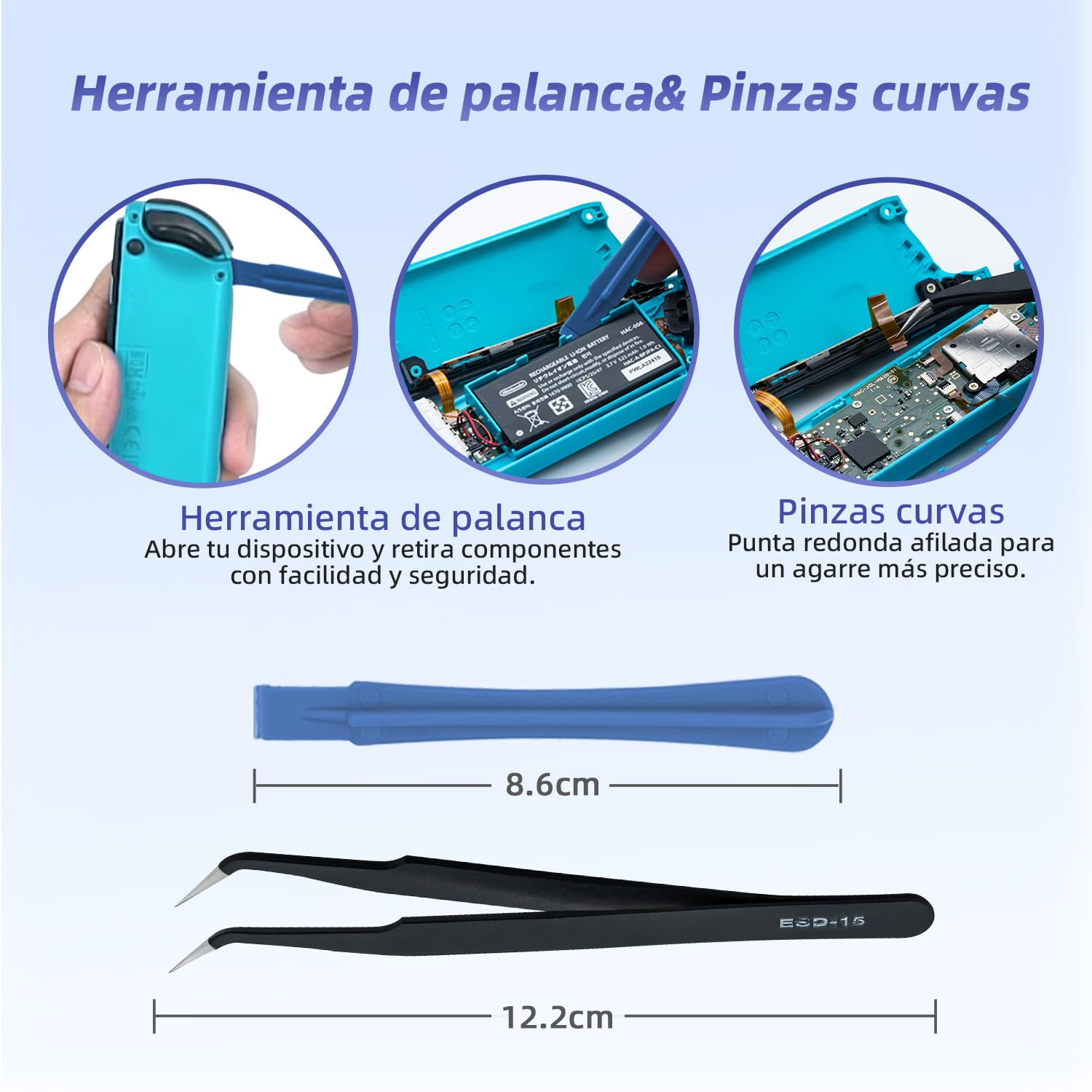 Switch Joystick Reemplazo TMR 3D Analog Joycon para NS Switch/Switch OLED Joycon/Switch Lite con Kit de Herramientas de Reparación - Pas pour Switch 2
