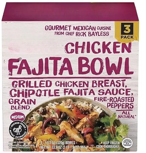 Chicken Fajita Taco Bowls are made with grilled chicken breast,