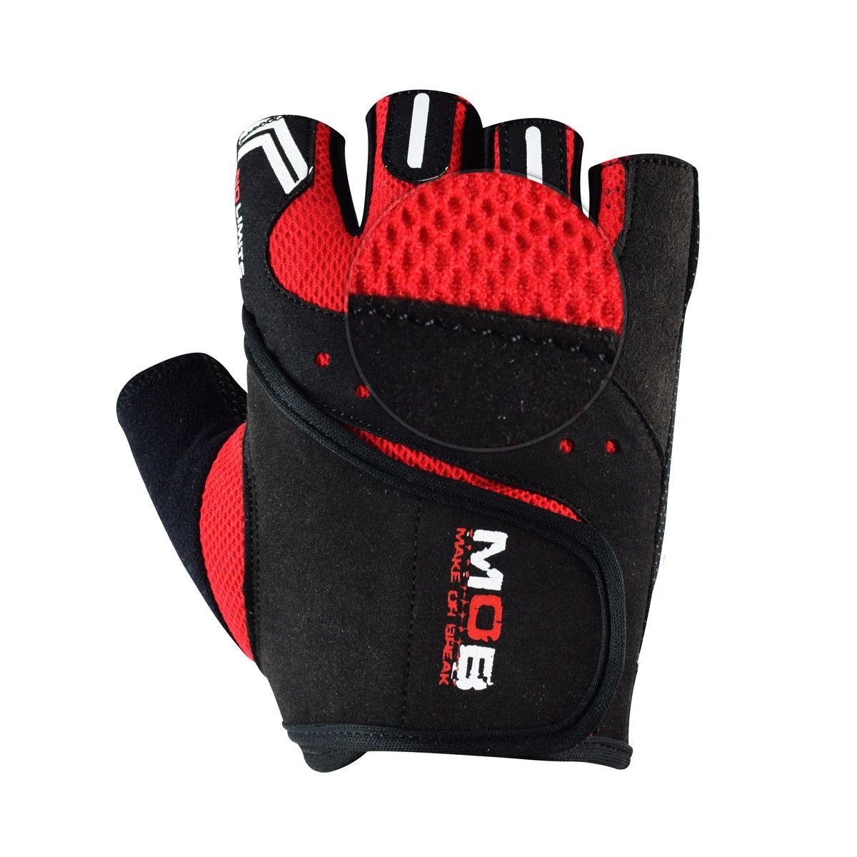 Fingerless Gym Gloves For Men & Women - Weight Lifting, Cross Training