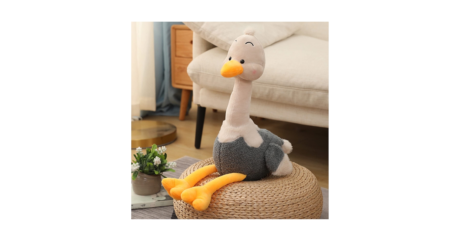 大きなダチョウ ぬいぐるみ セキグチ 大きなダチョウ ぬいぐるみ セキグチ - メルカリ